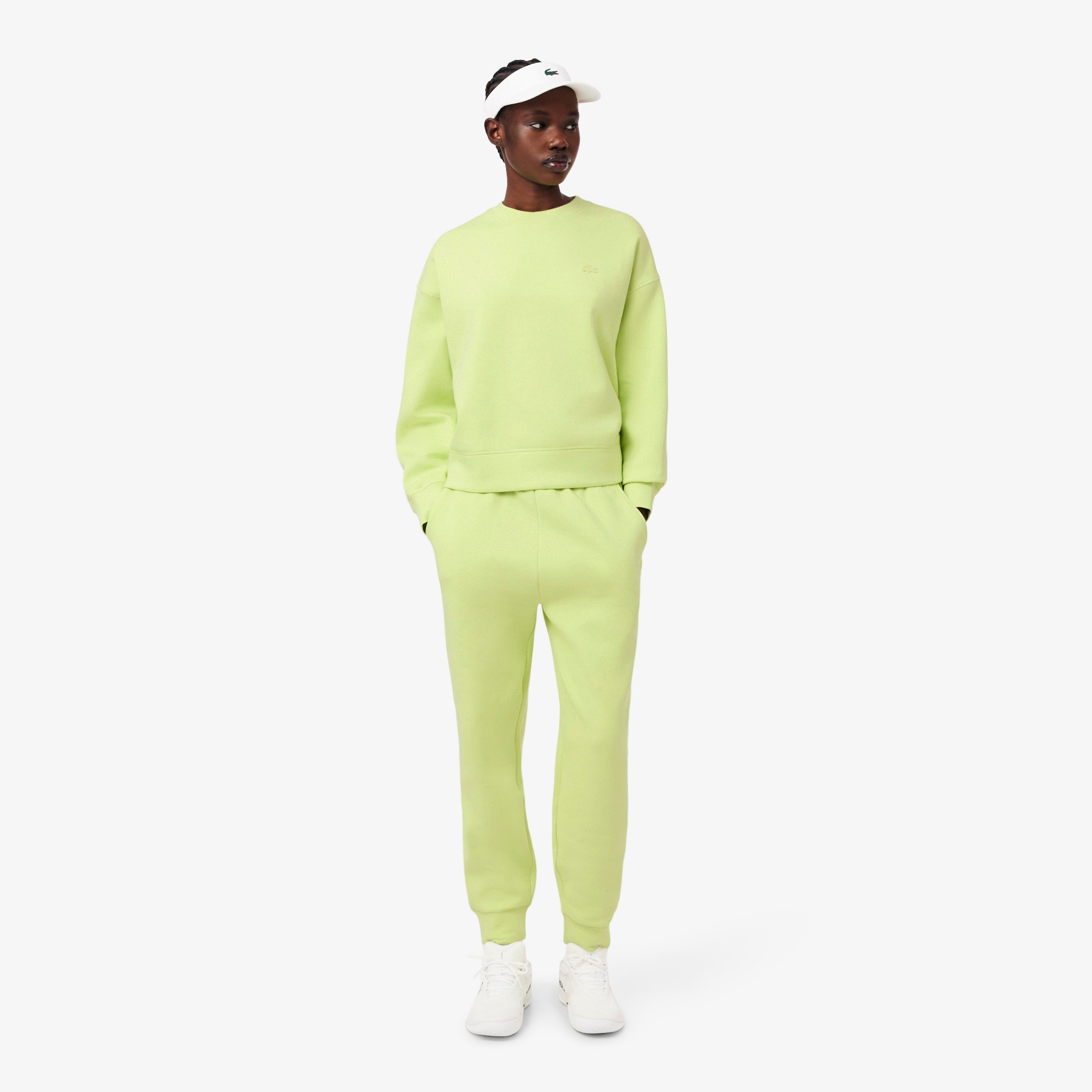 Εικόνα της Γυναικείο Oversized Double Face Jersey Φούτερ 