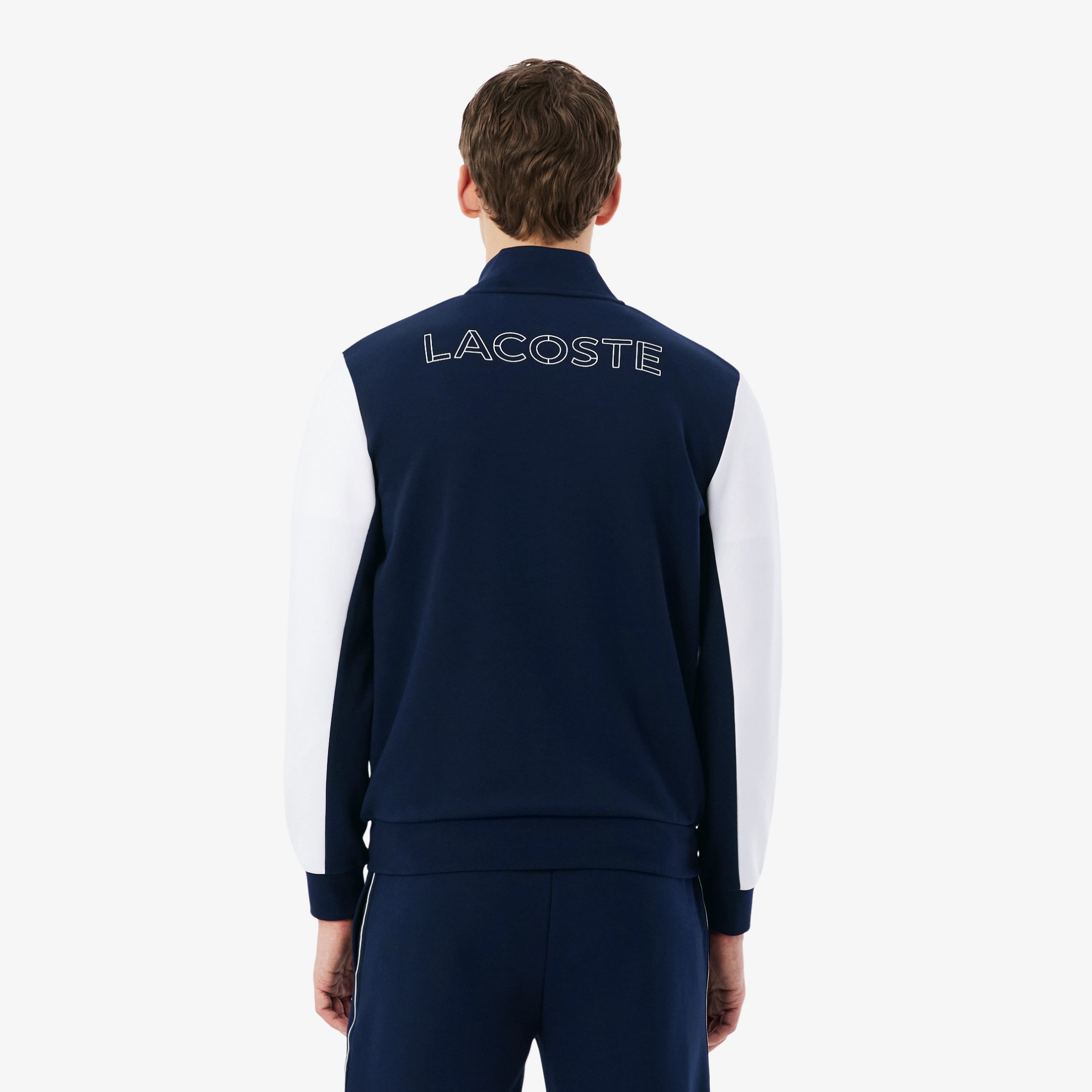 Εικόνα της Ανδρικό Sport Colour-Block Φούτερ Με Φερμουάρ