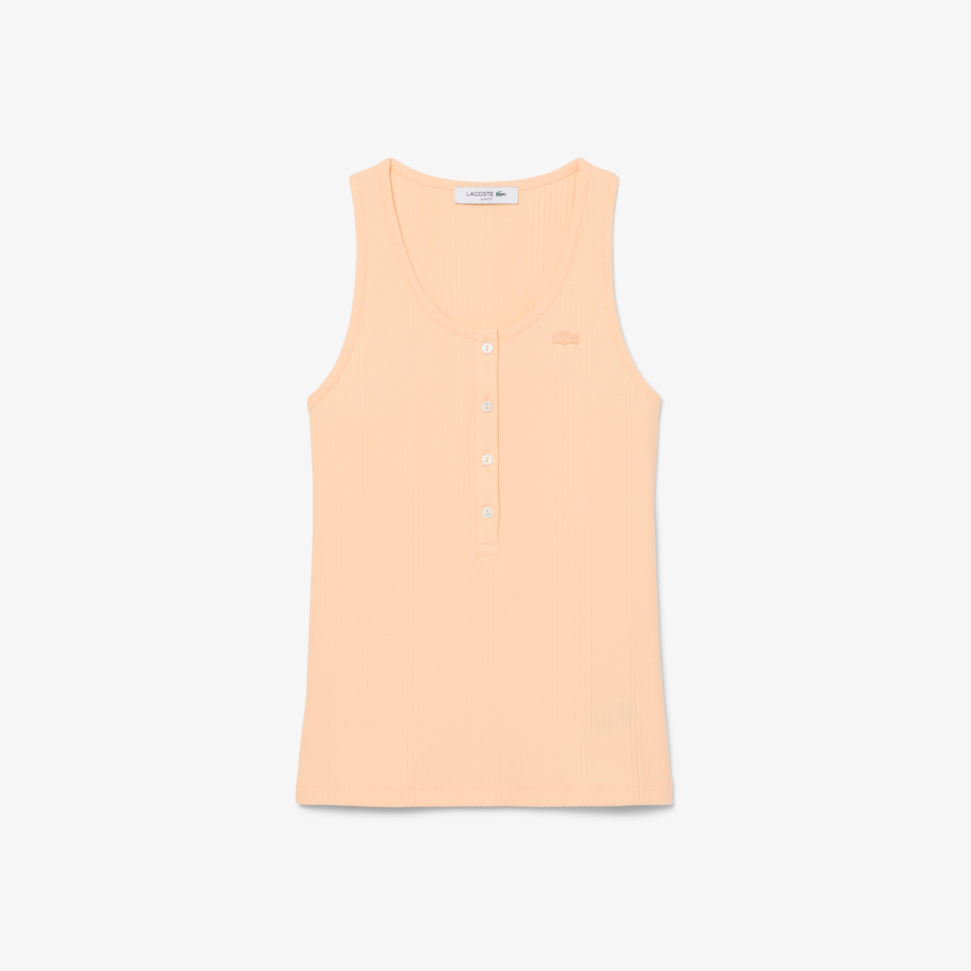 Εικόνα της Γυναικείο Ribbed Cotton Tank Top Slim Fit