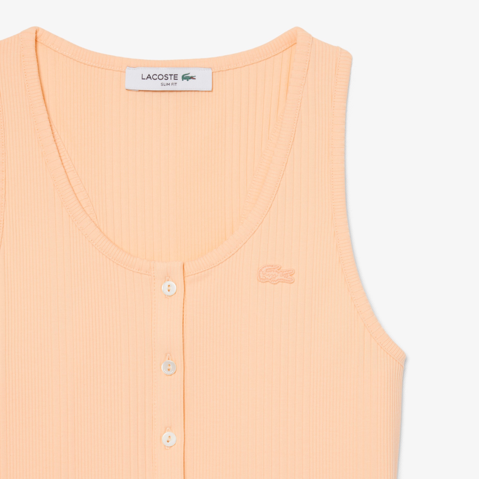 Εικόνα της Γυναικείο Ribbed Cotton Tank Top Slim Fit