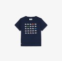 Παιδικό Crocodile Print Cotton T-Shirt