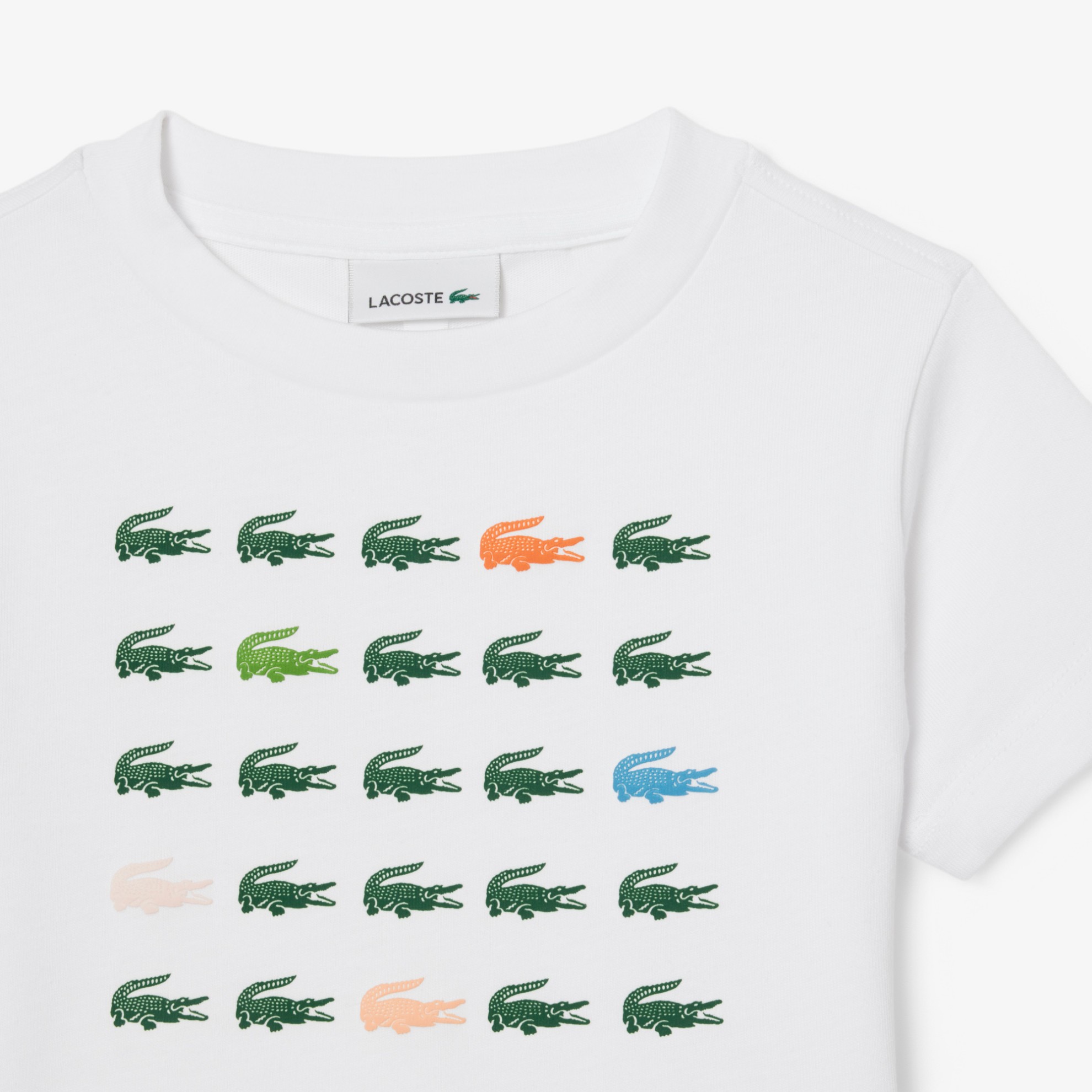 Εικόνα της Παιδικό Crocodile Print Cotton T-Shirt
