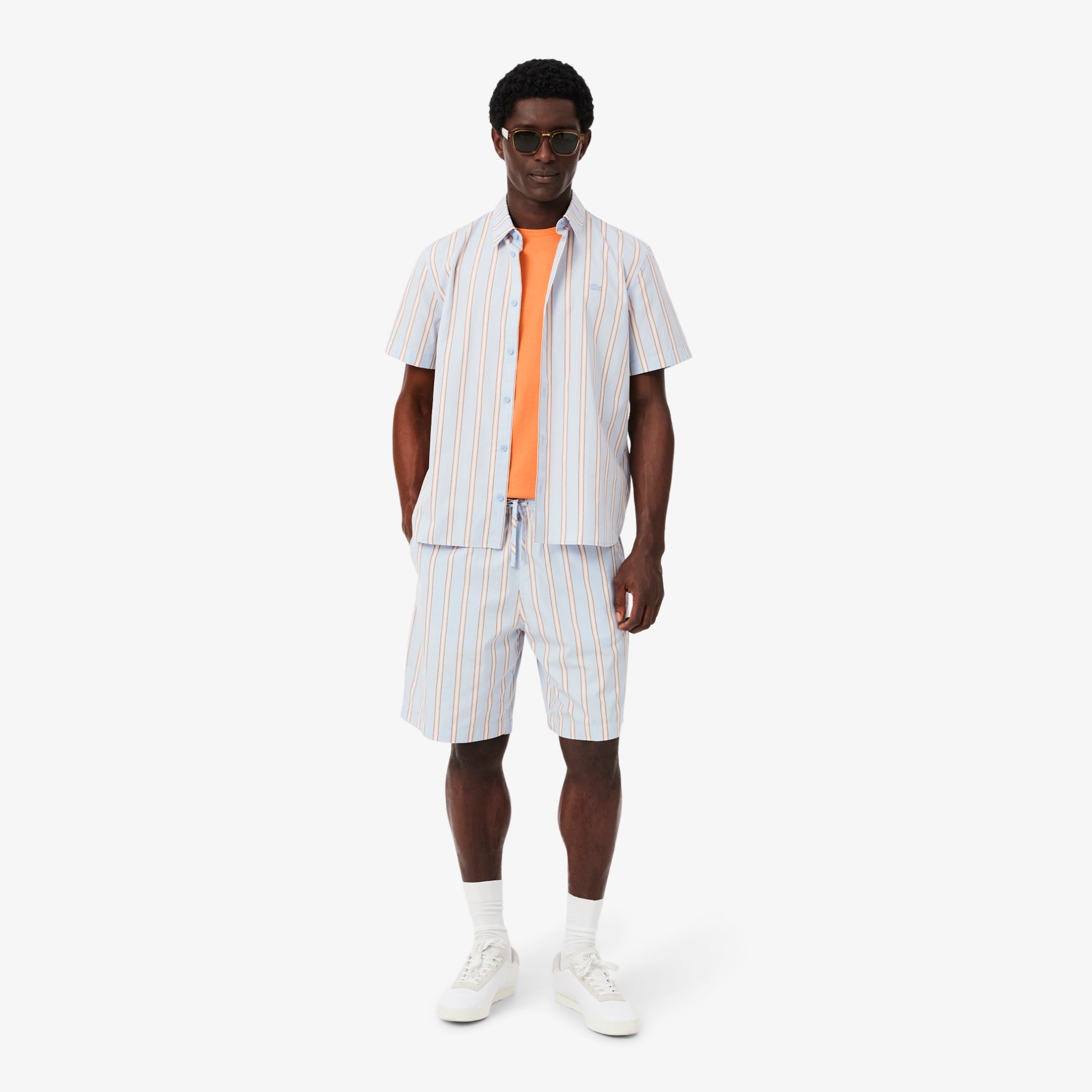 Εικόνα της Ανδρικό T-shirt Pima Cotton Jersey με Λαιμόκοψη