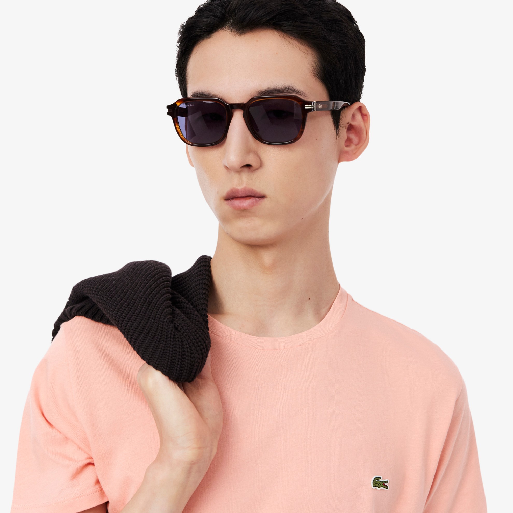 Εικόνα της Ανδρικό T-shirt Pima Cotton Jersey με Λαιμόκοψη