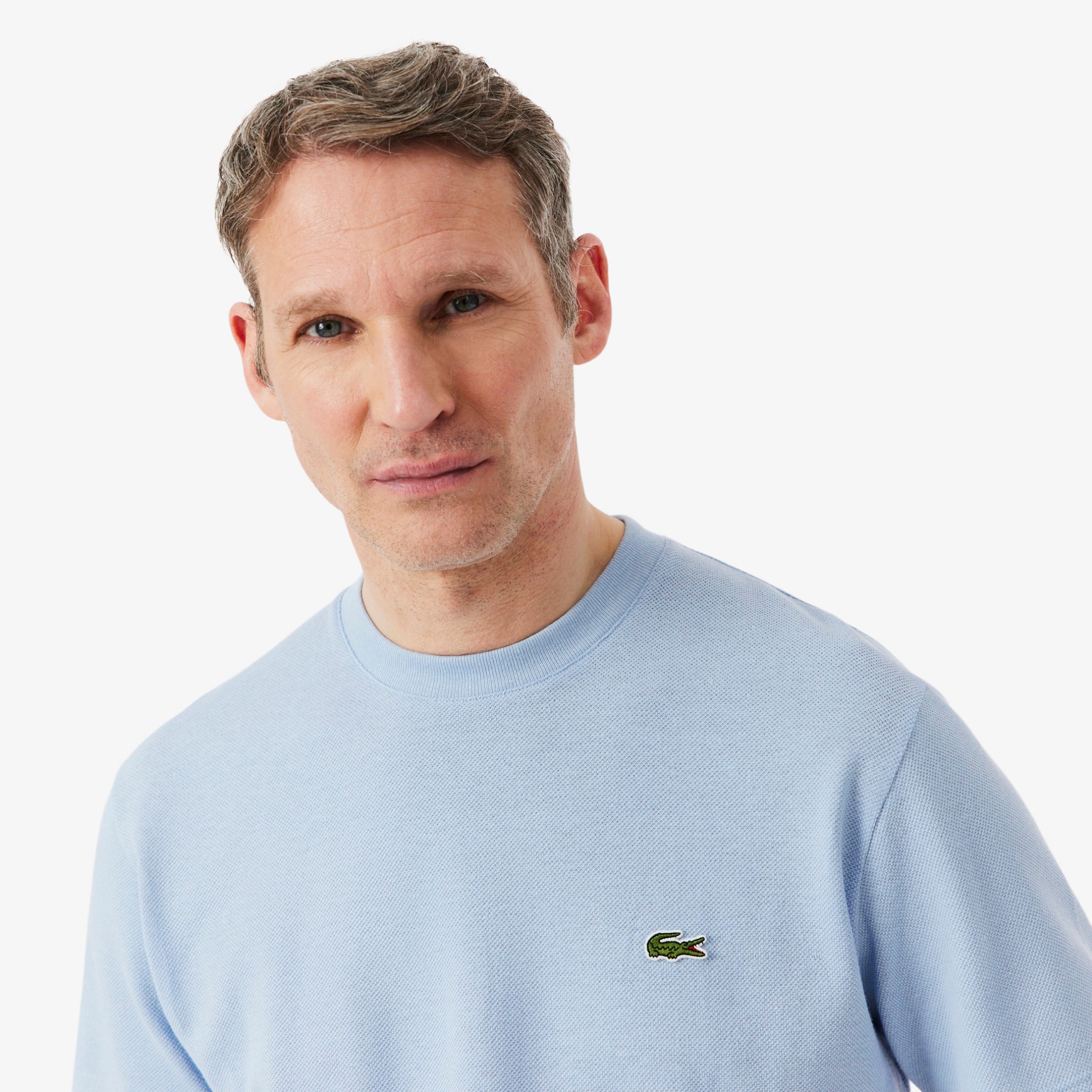Εικόνα της Ανδρικό Heavy Cotton and Linen Piqué T-Shirt