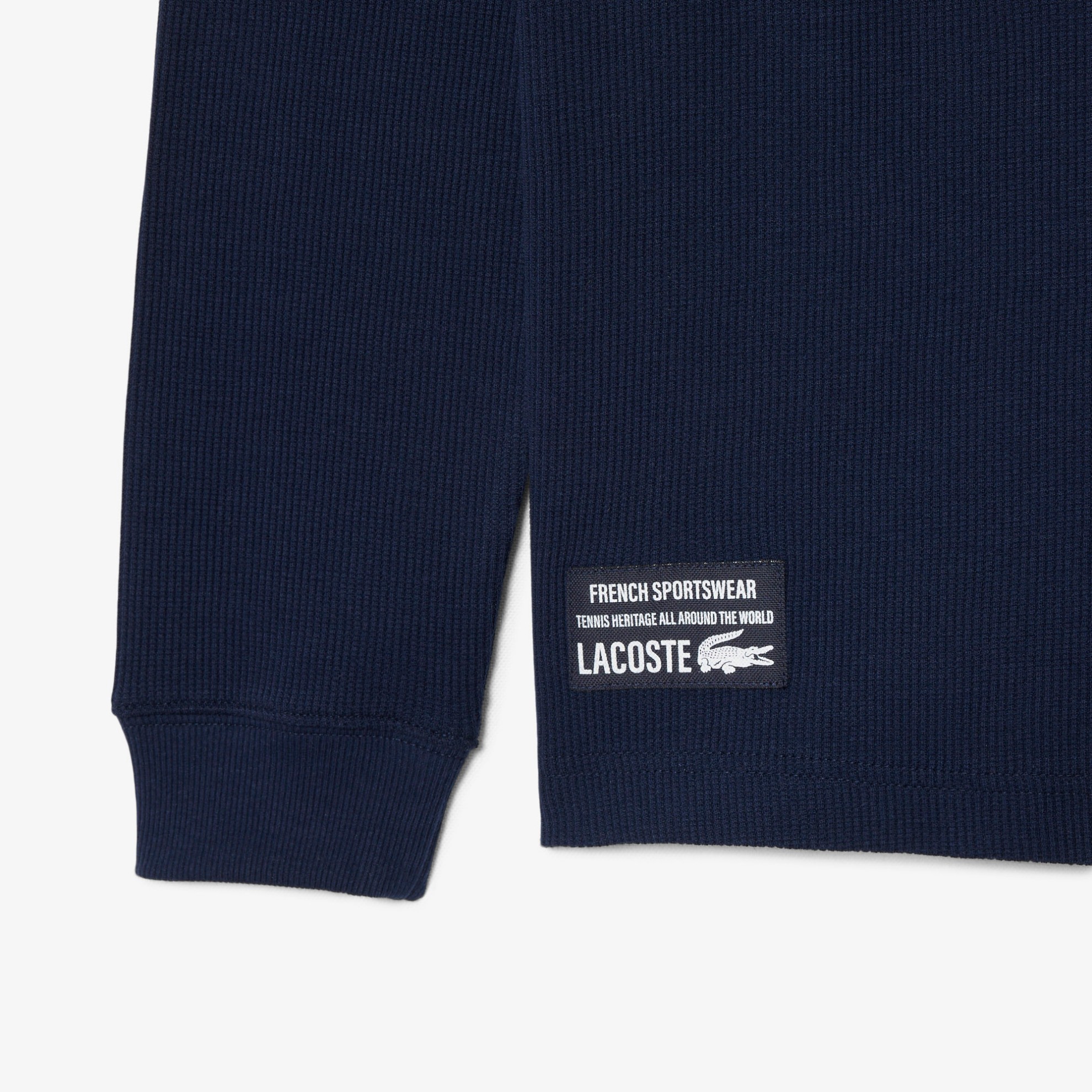 Εικόνα της Ανδρικό Waffle Knit Henley T-Shirt