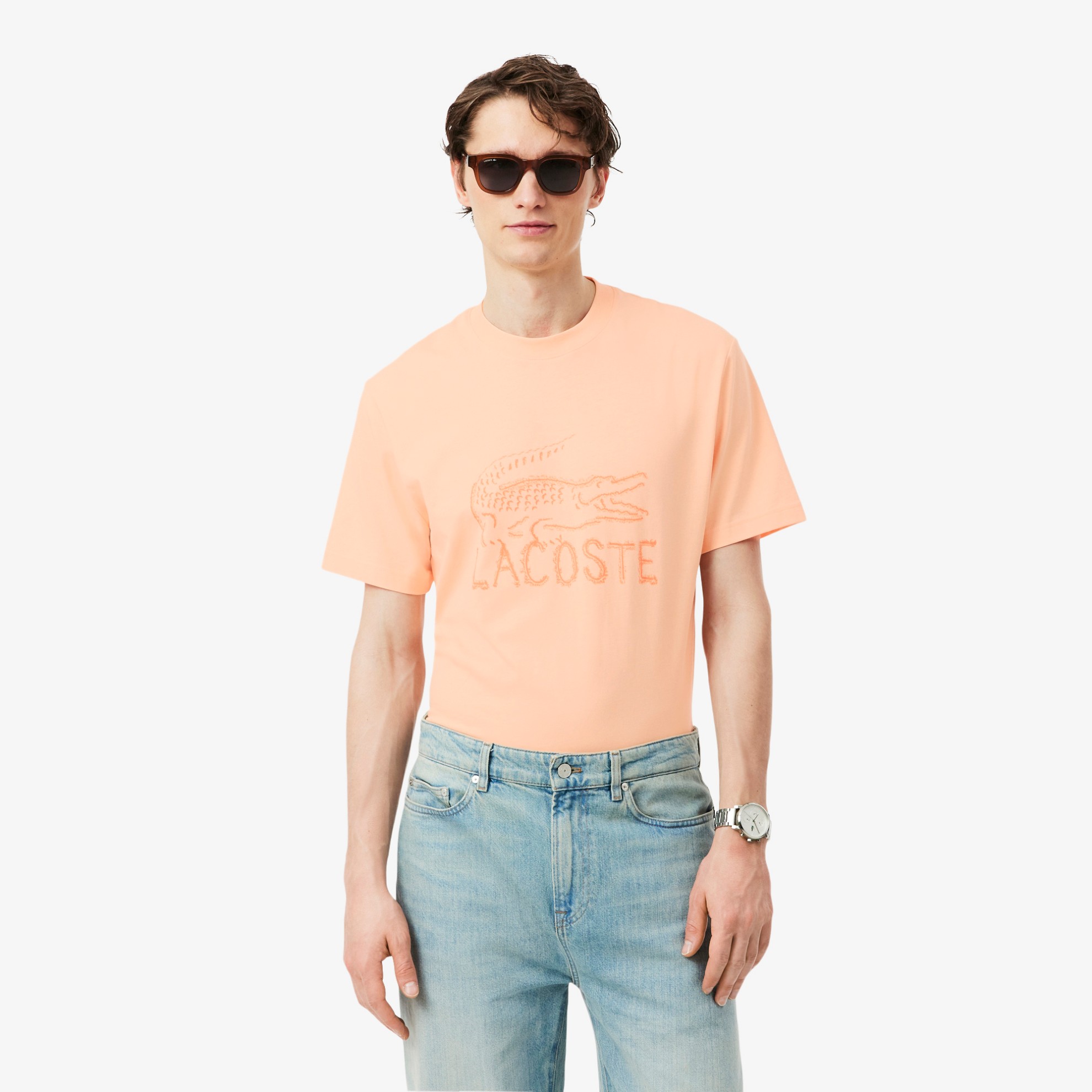Εικόνα της Ανδρικό Printed Cotton T-Shirt