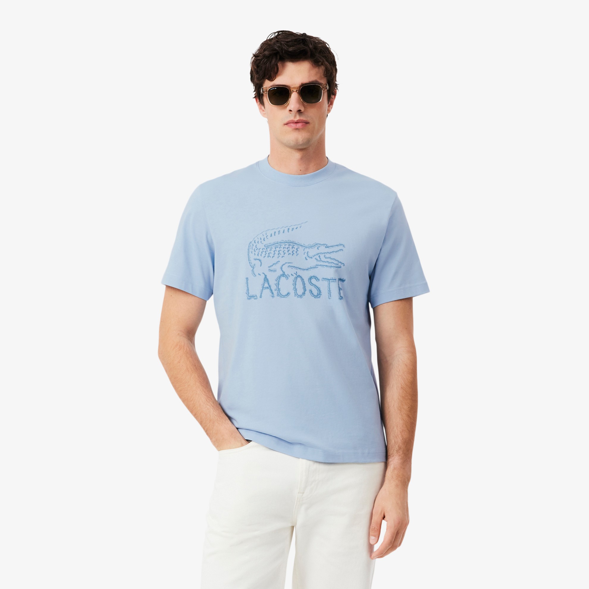 Εικόνα της Ανδρικό Printed Cotton T-Shirt