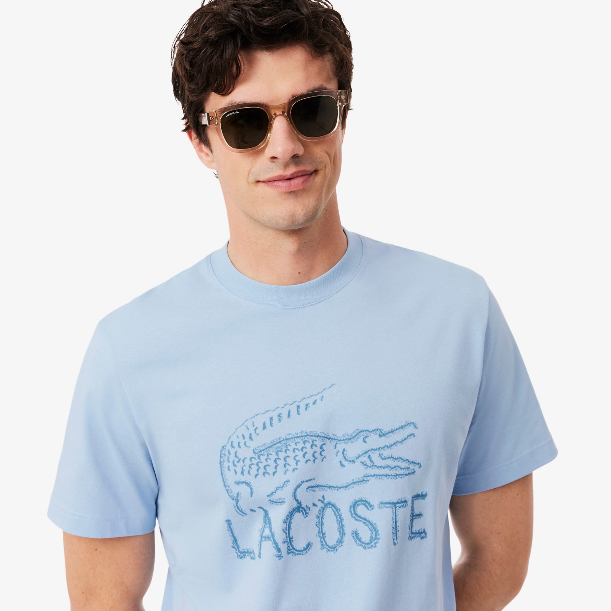 Εικόνα της Ανδρικό Printed Cotton T-Shirt