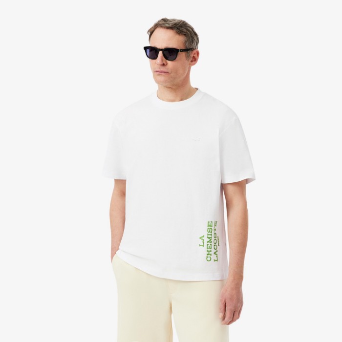 Εικόνα της Ανδρικό Printed Cotton T-Shirt Relaxed Fit 