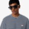 Εικόνα της Ανδρικό Textured Ριγέ Cotton T-Shirt