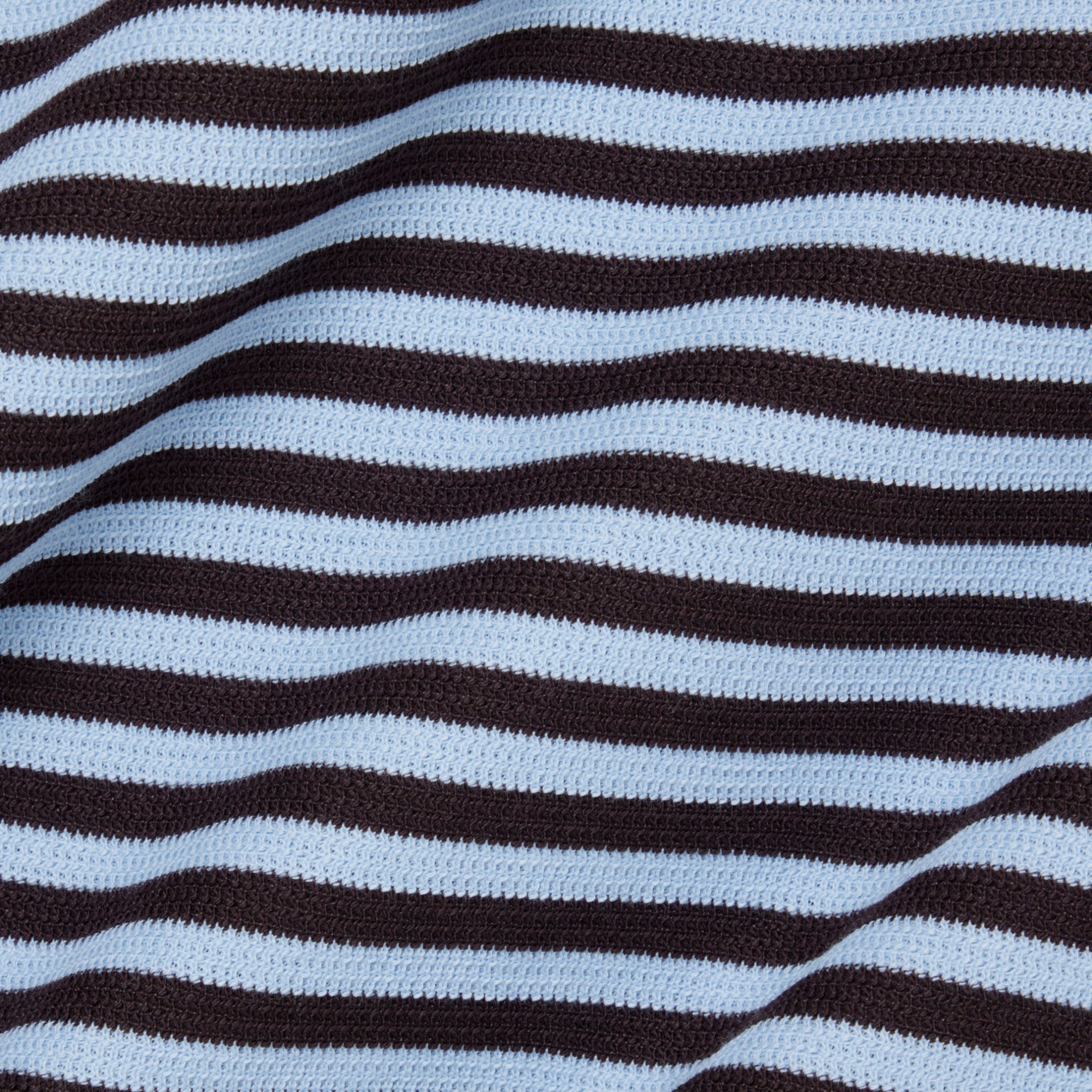 Εικόνα της Ανδρικό Textured Ριγέ Cotton T-Shirt