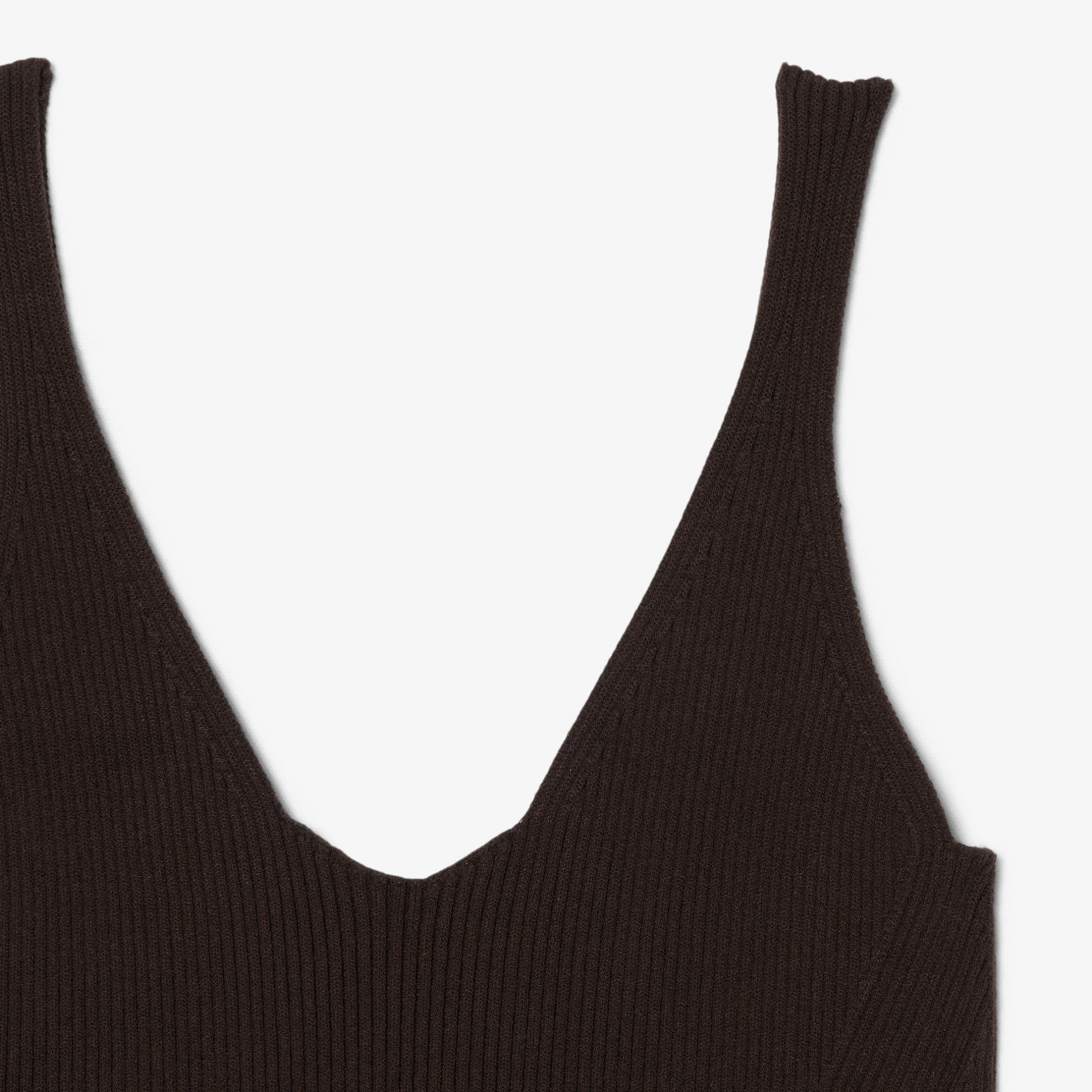 Εικόνα της Γυναικείο Slim Fit Sleeveless V-neck Φόρεμα 