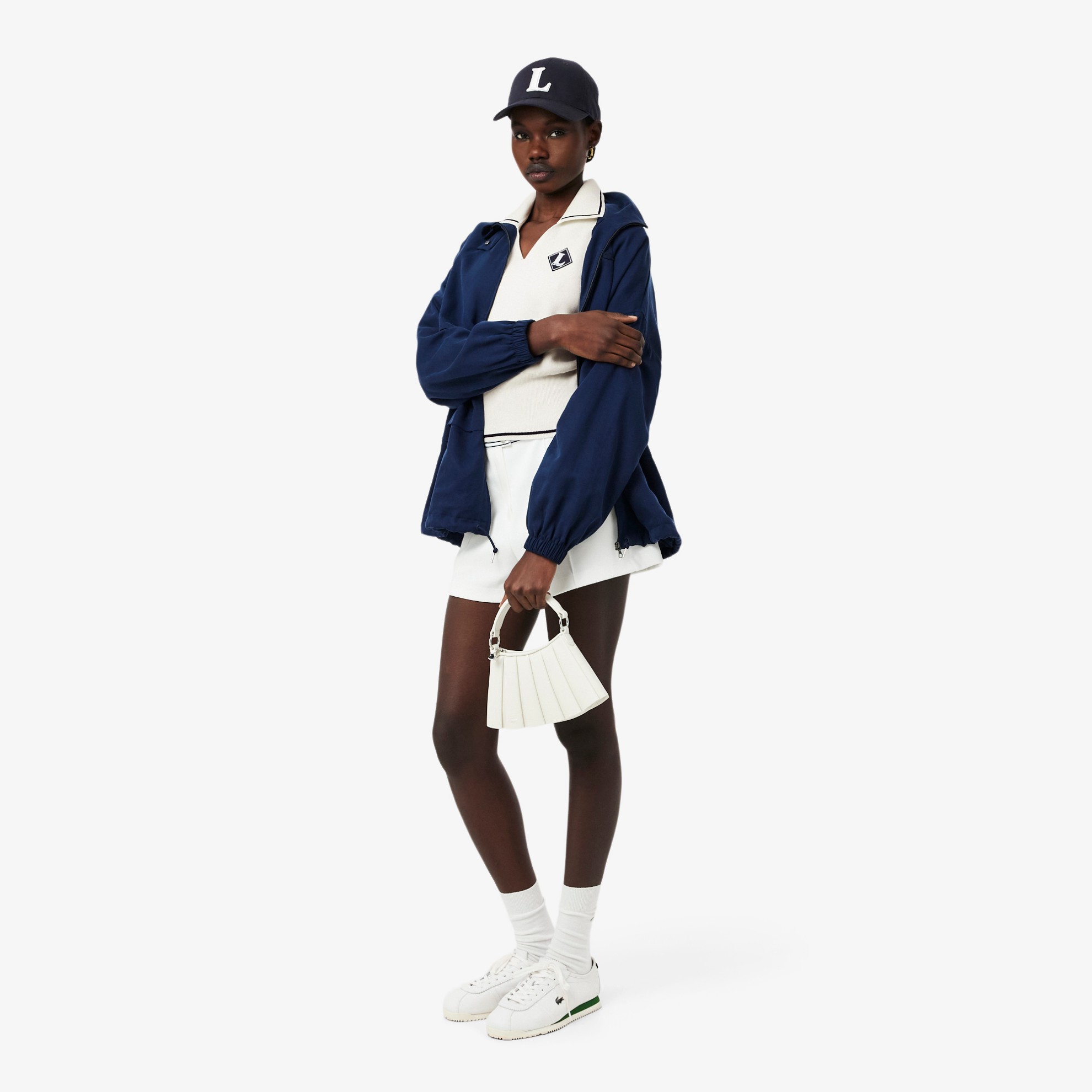 Εικόνα της Γυναικεία Made In France Cotton Polo Μπλούζα