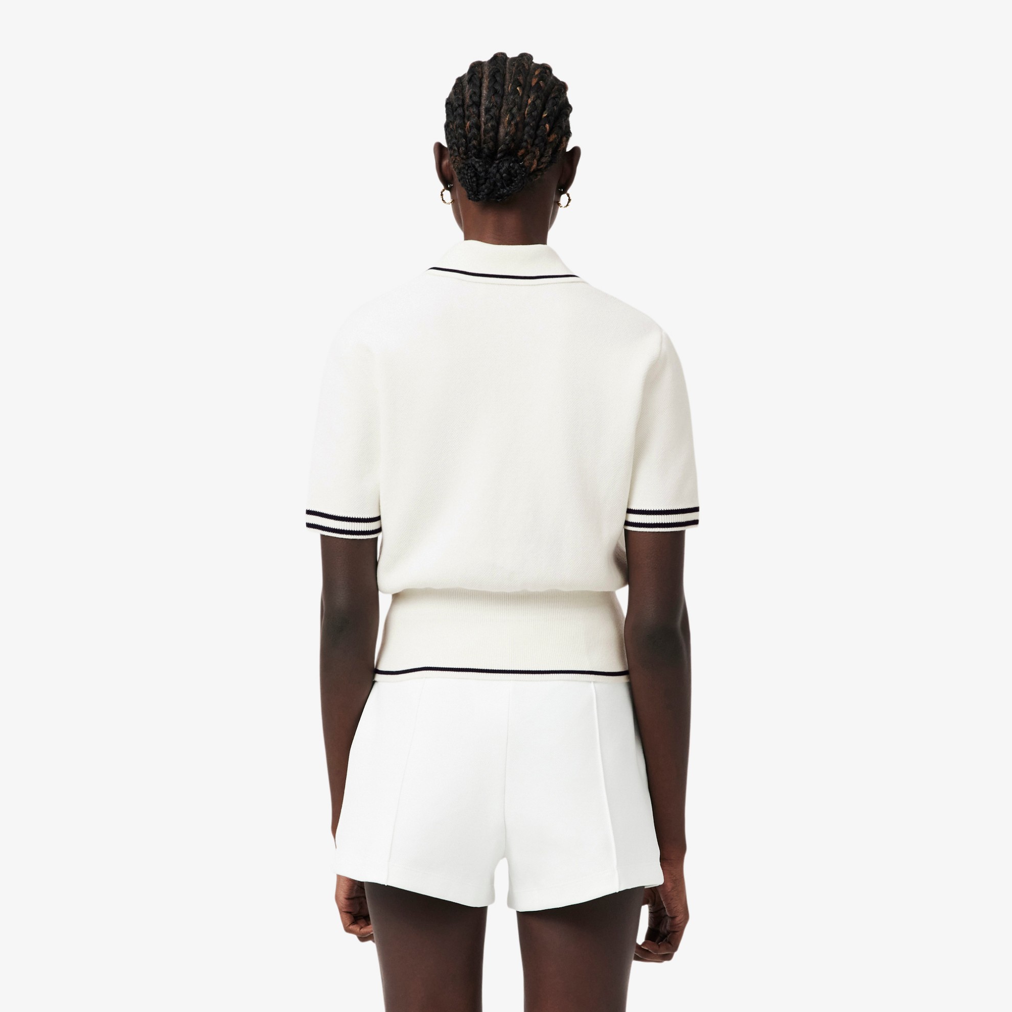 Εικόνα της Γυναικεία Made In France Cotton Polo Μπλούζα