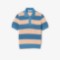 Γυναικείο Striped Mesh Knit Polo Collar Πουλόβερ -3AF9847|L4IP