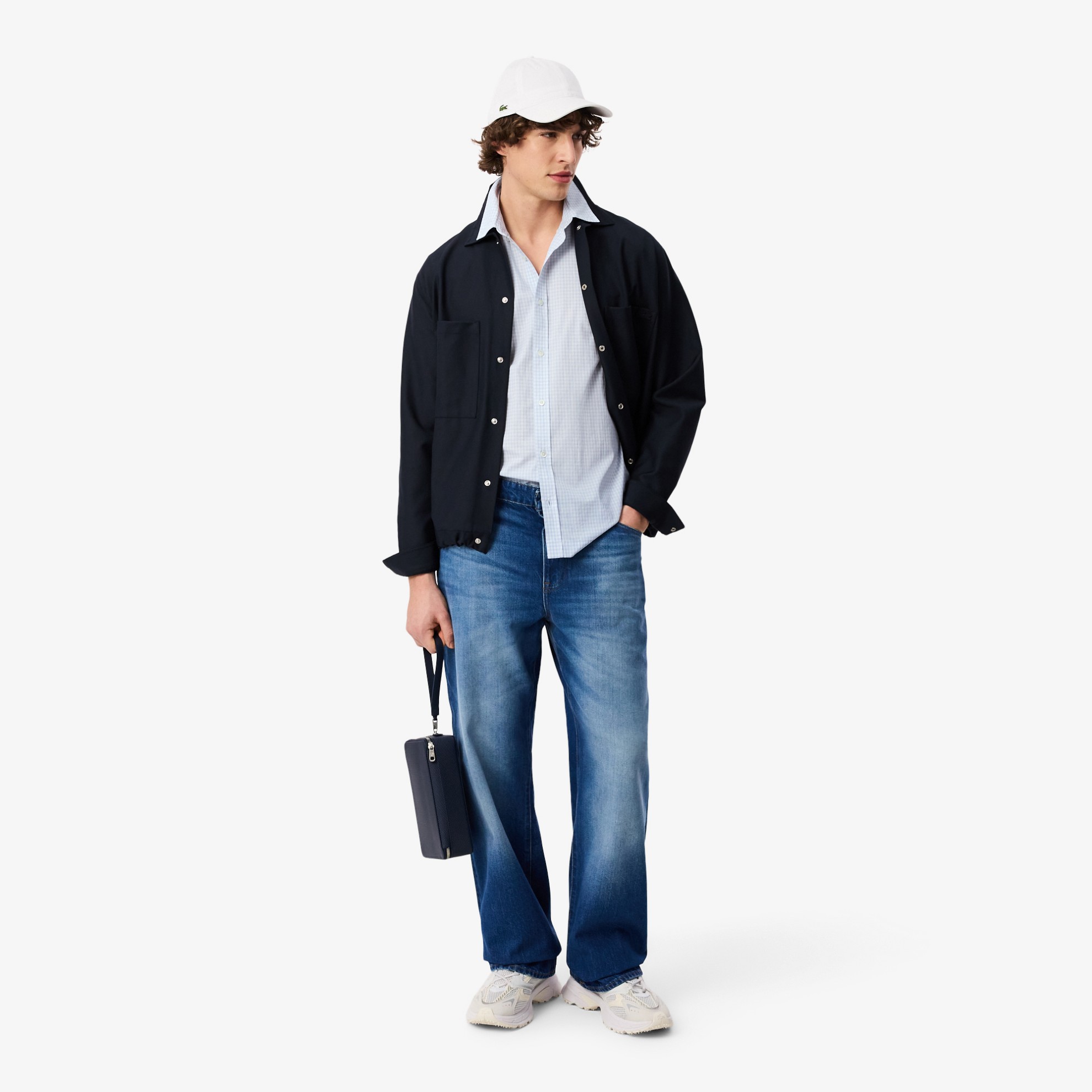 Εικόνα της Ανδρικό Κοντομάνικο Plaid Πουκάμισο Regular Fit 