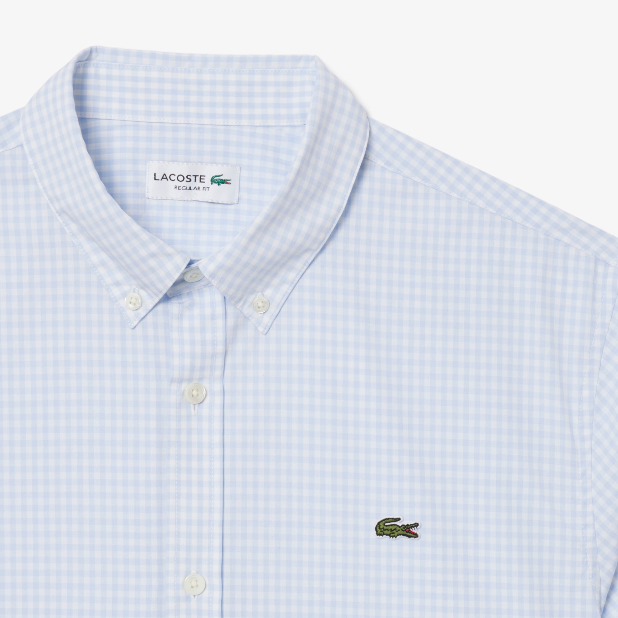 Εικόνα της Ανδρικό Κοντομάνικο Plaid Πουκάμισο Regular Fit 