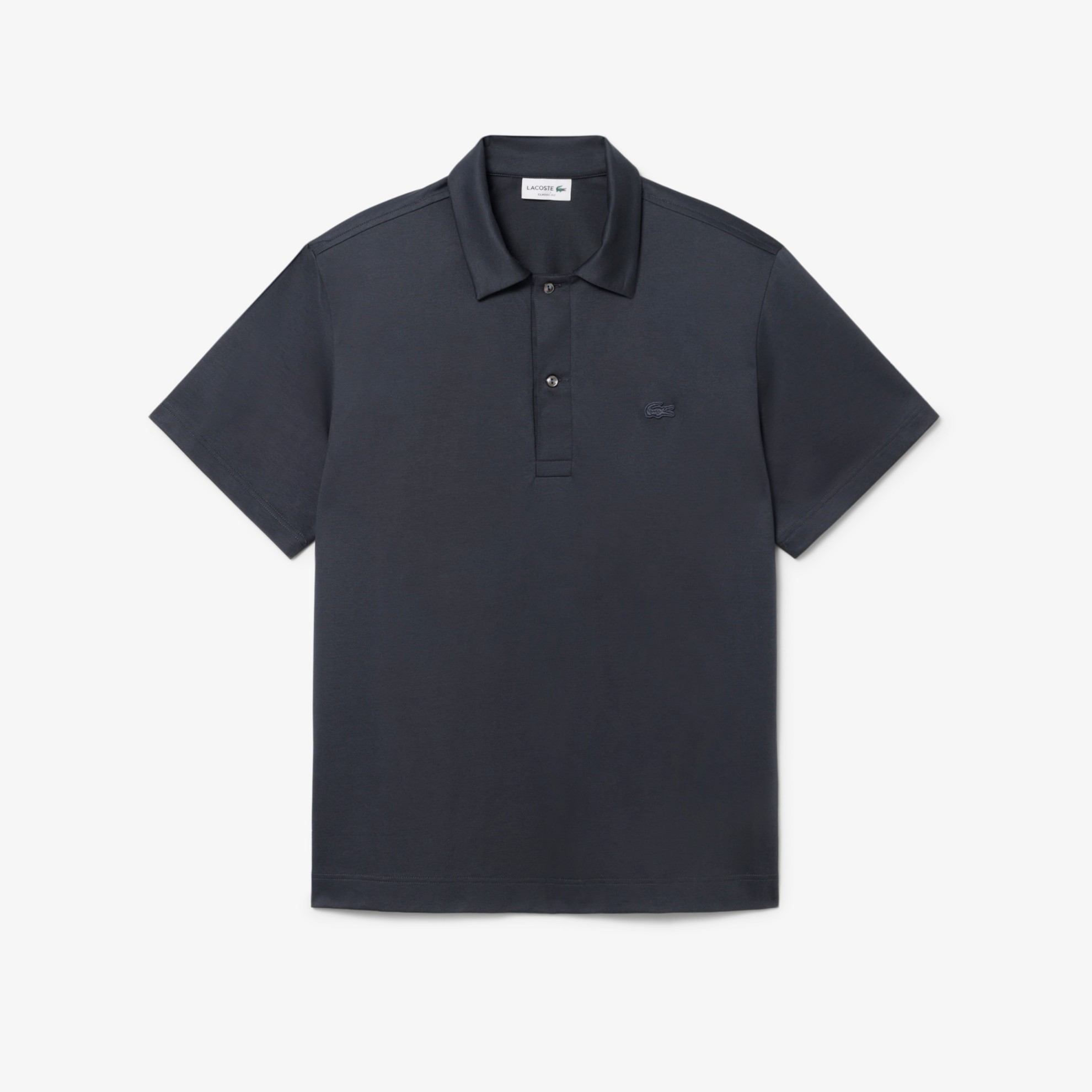 Εικόνα της Paris Open Neck Embroidered Polo Μπλούζα Classic Fit 