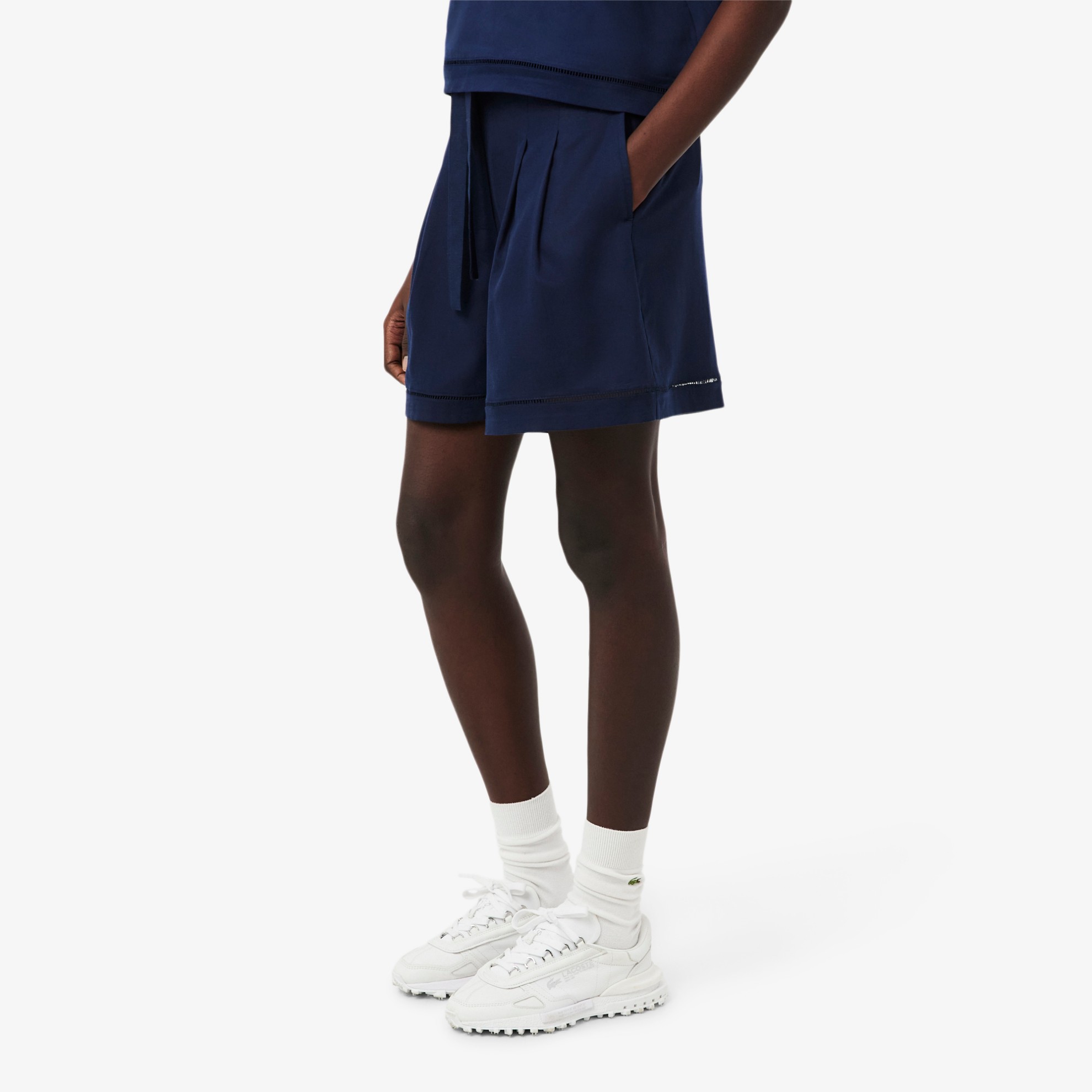 Εικόνα της Γυναικεία Oversized Fluid Linen Blend Bermuda
