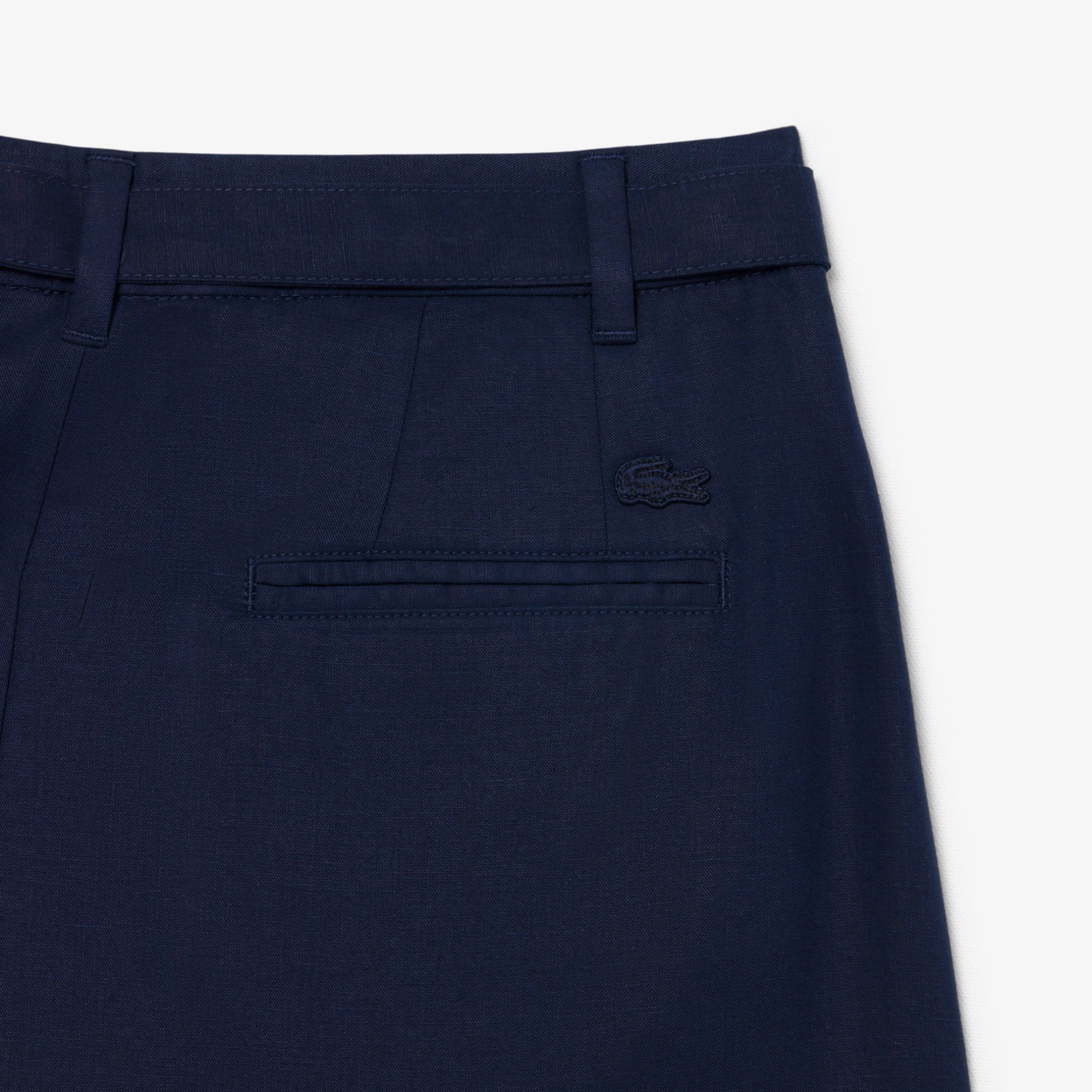 Εικόνα της Γυναικεία Oversized Fluid Linen Blend Bermuda
