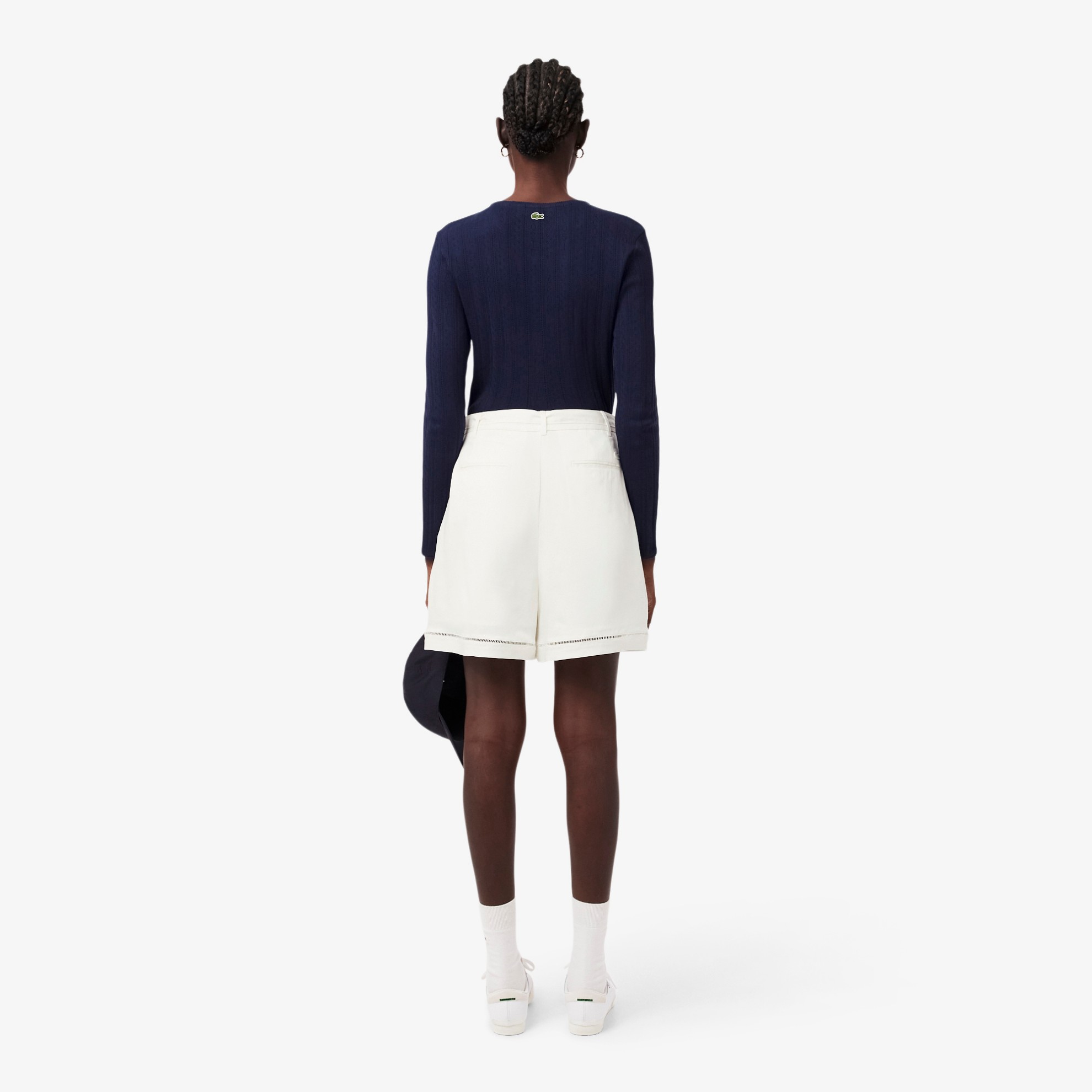 Εικόνα της Γυναικεία Oversized Fluid Linen Blend Bermuda