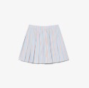 Γυναικεία Poplin Short Striped Πλισέ Φούστα 
