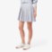 Εικόνα της Γυναικεία Poplin Short Striped Πλισέ Φούστα 