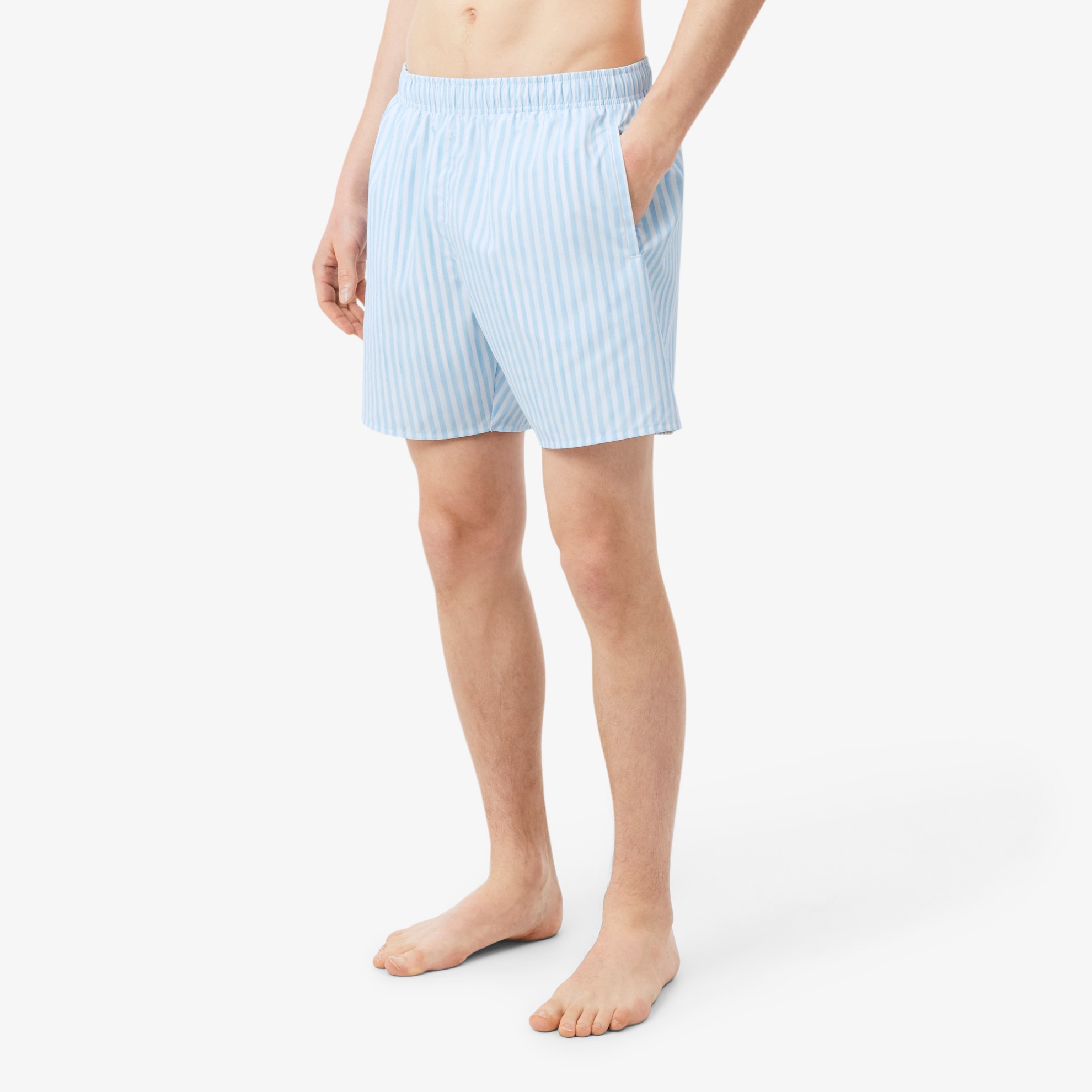 Εικόνα της Ανδρικό Mid Length Stripe Swim Μαγιό