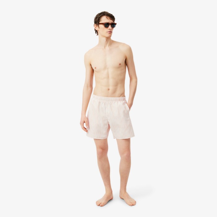Εικόνα της Ανδρικό Mid Length Stripe Swim Μαγιό