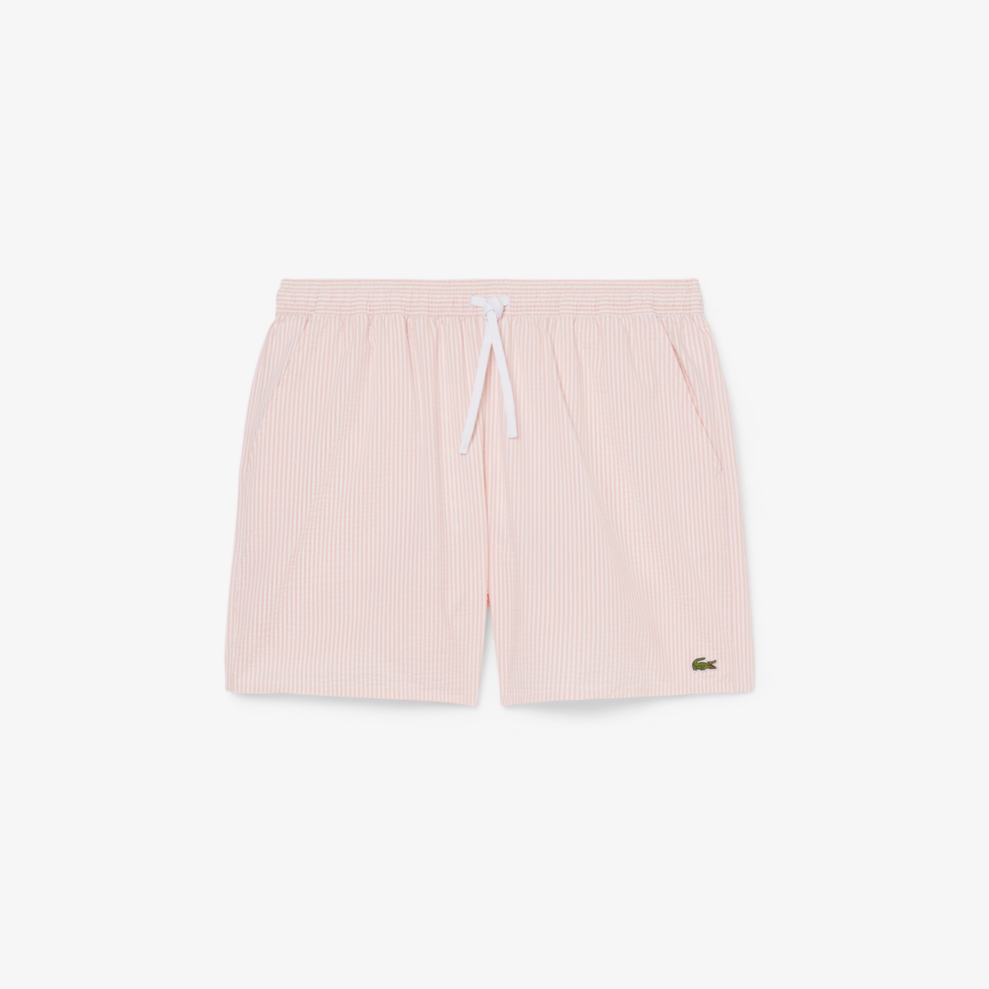 Εικόνα της Ανδρικό Mid Length Striped Textured Μαγιό