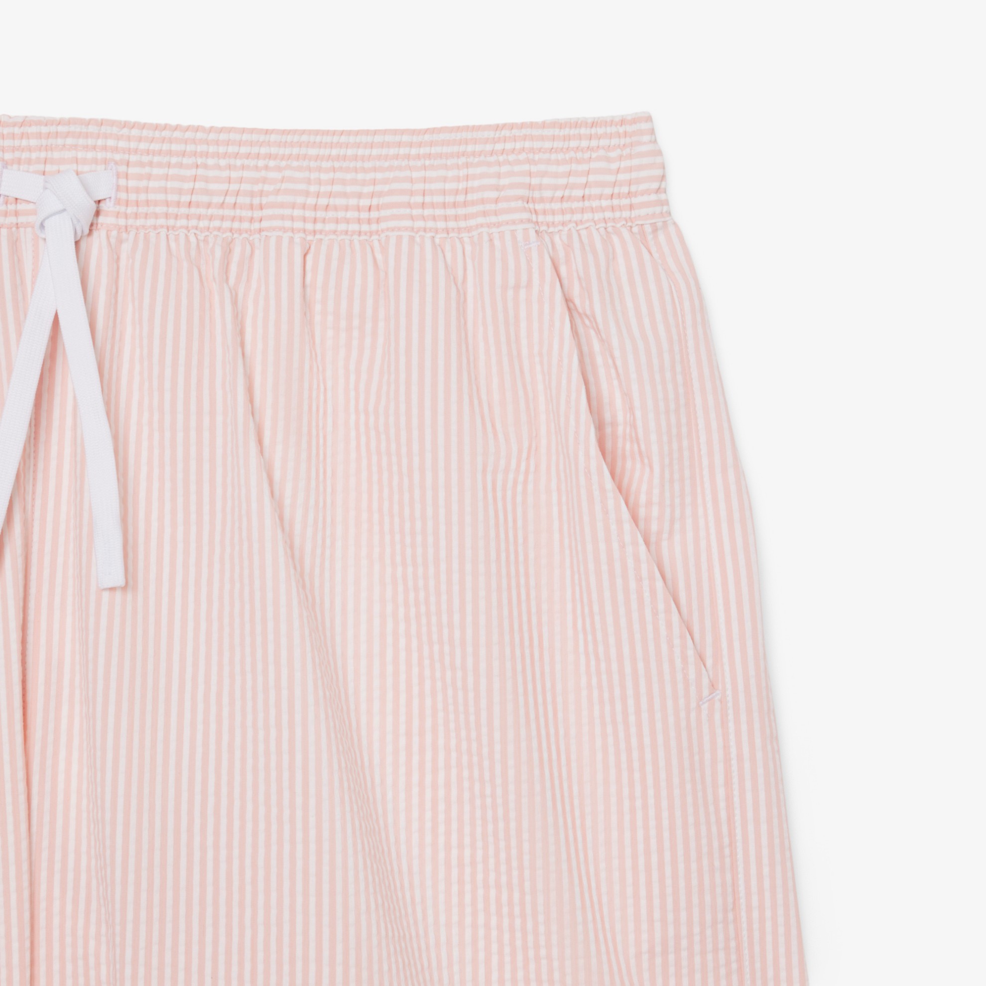 Εικόνα της Ανδρικό Mid Length Striped Textured Μαγιό