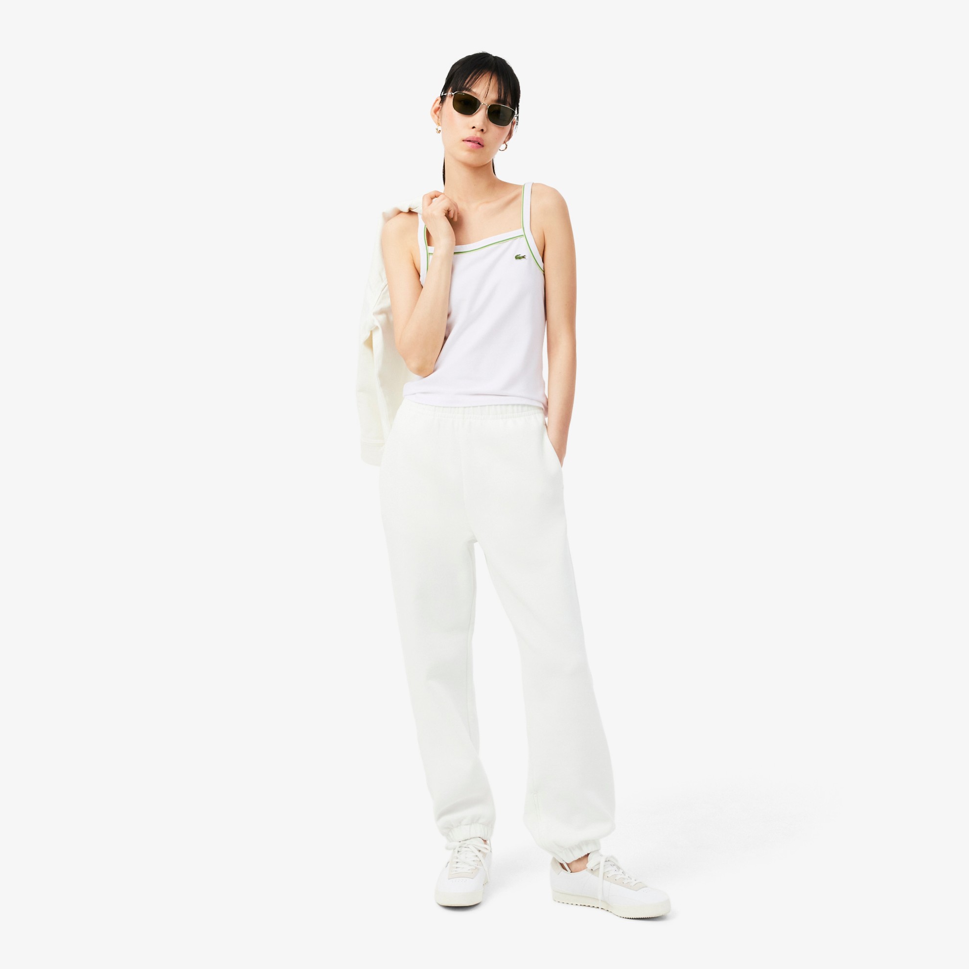 Εικόνα της Γυναικείο Contrast Accent Βαμβακερό Tank Top