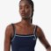 Εικόνα της Γυναικείο Contrast Accent Βαμβακερό Tank Top