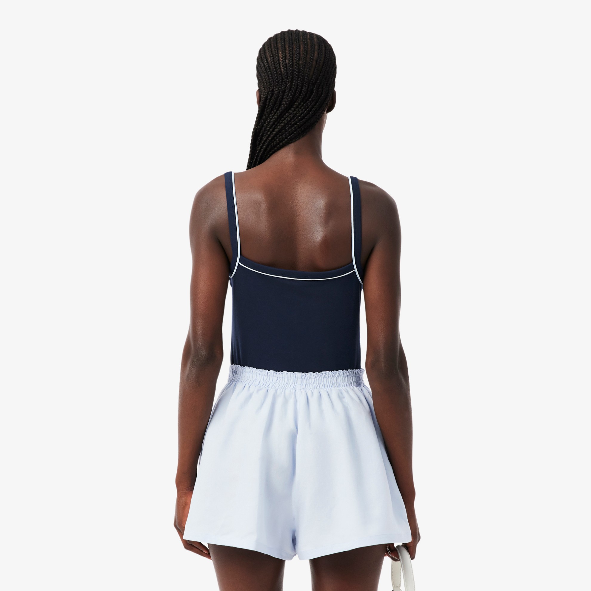 Εικόνα της Γυναικείο Contrast Accent Βαμβακερό Tank Top