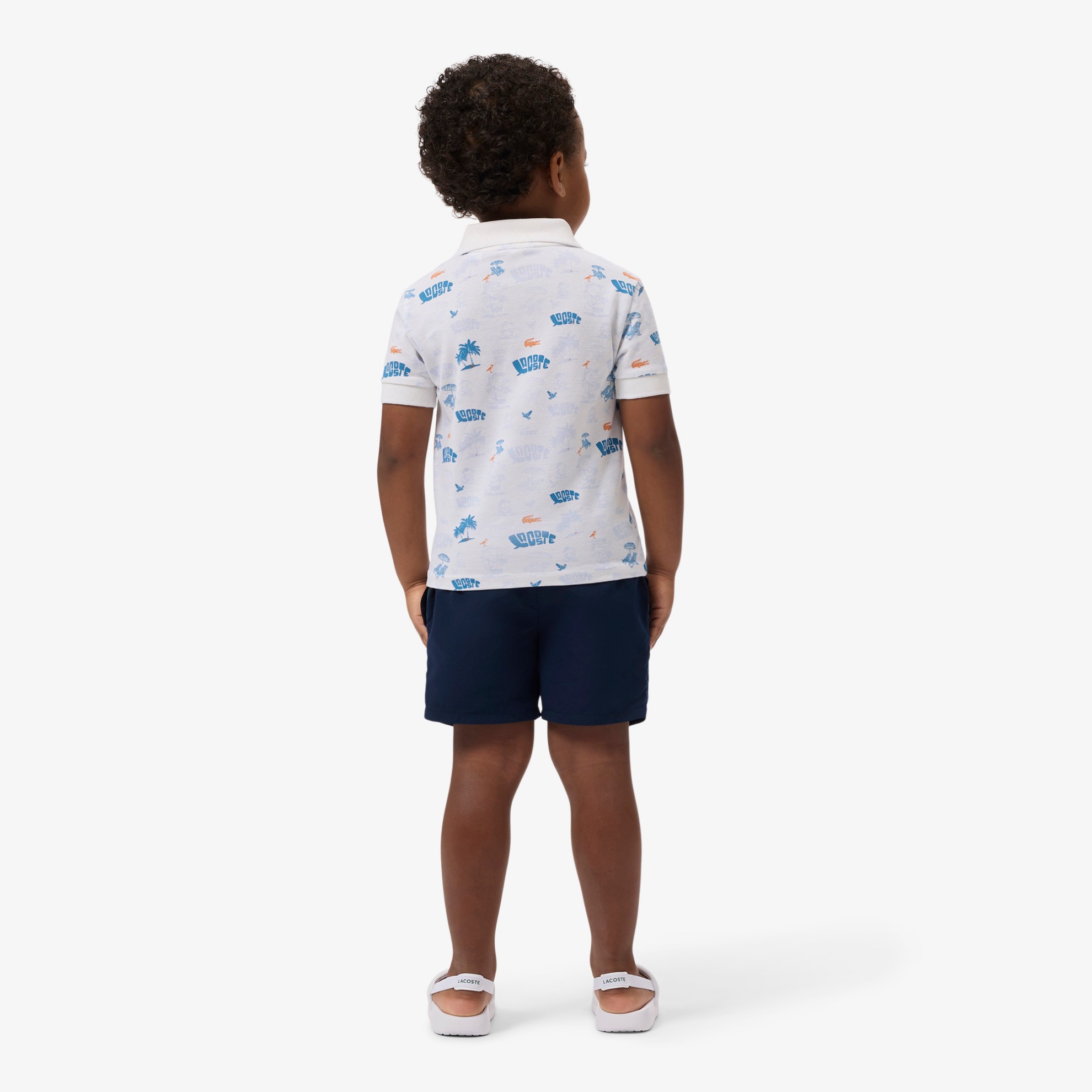 Εικόνα της Παιδικό Monochrome Lined Swim Μαγιό
