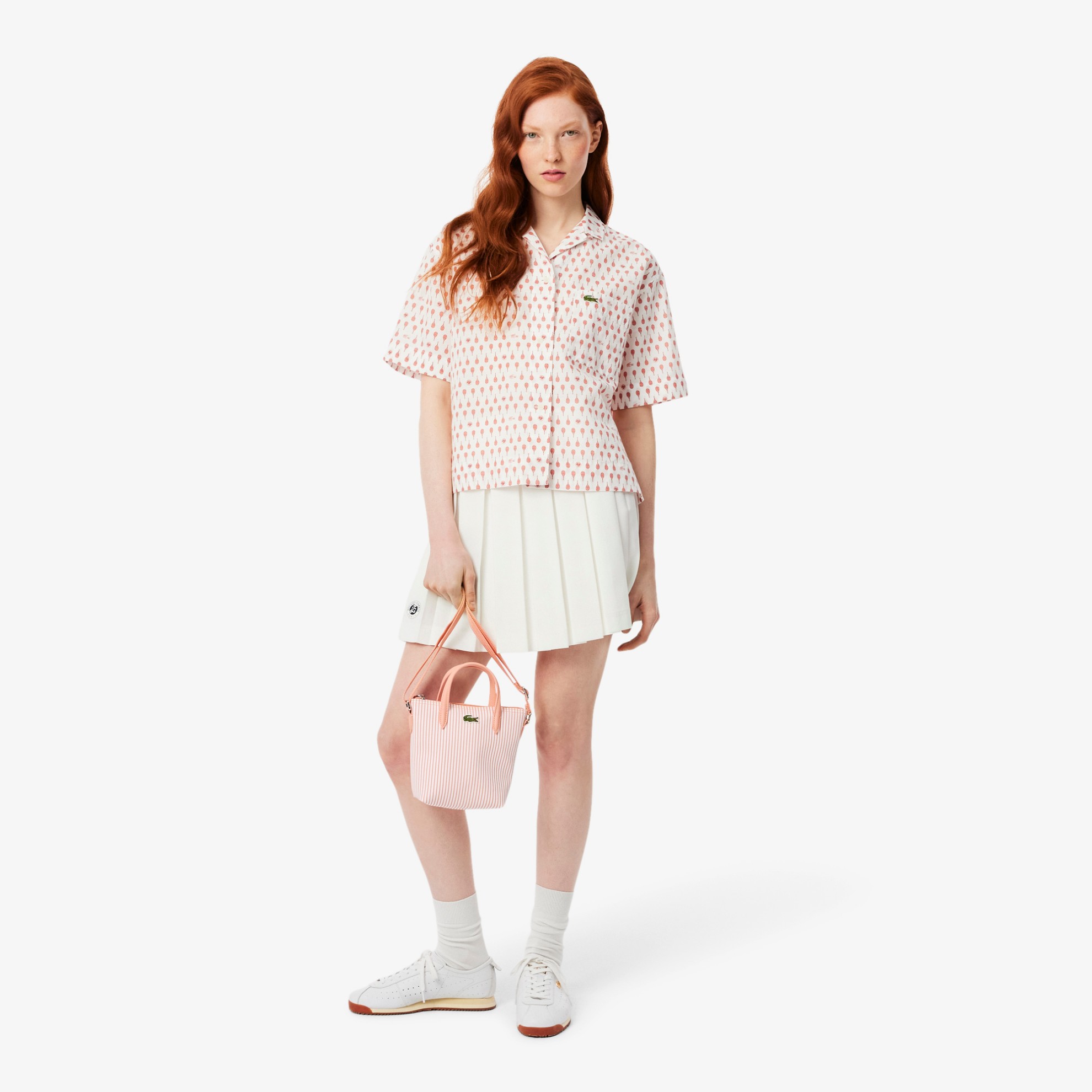Εικόνα της Γυναικεία Mini Striped L.12.12 Concept Tote Τσάντα
