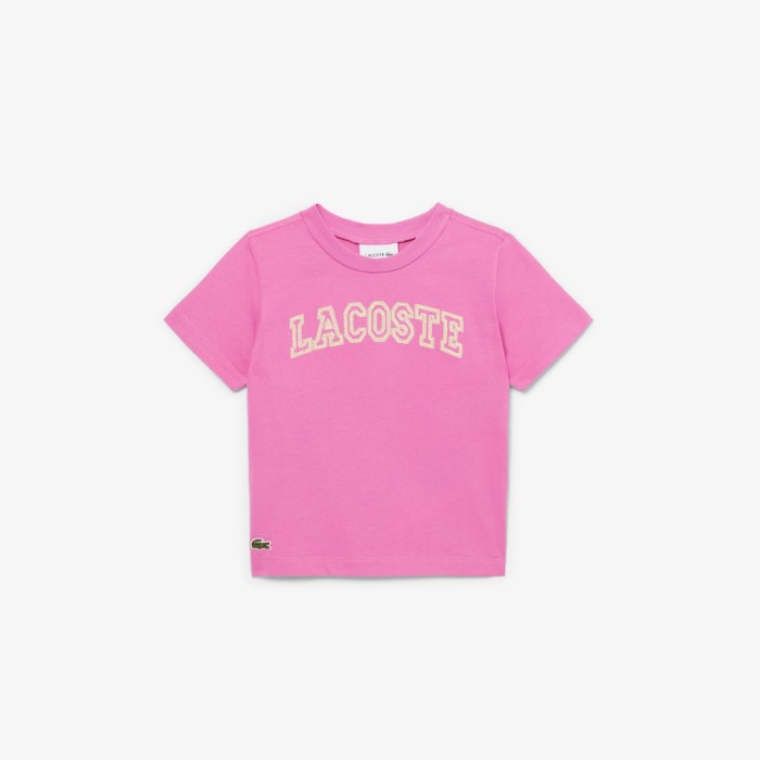 Εικόνα της Παιδικό Embroidered Cotton T-Shirt