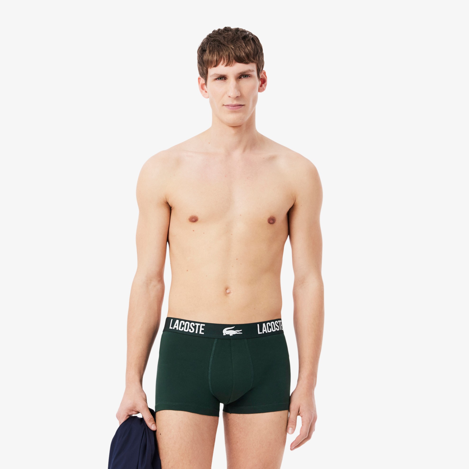 Εικόνα της Ανδρικά 3-Pack Stretch Βαμβακερά Trunks