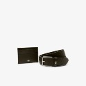 Ανδρικό Gift Set με Δερμάτινη Ζώνη και Card Holder 