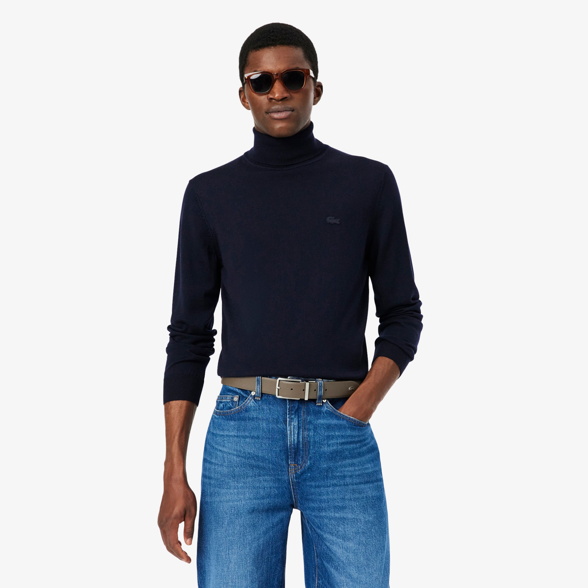 Εικόνα της Ανδρική Reversible Wide Buckle Ζώνη