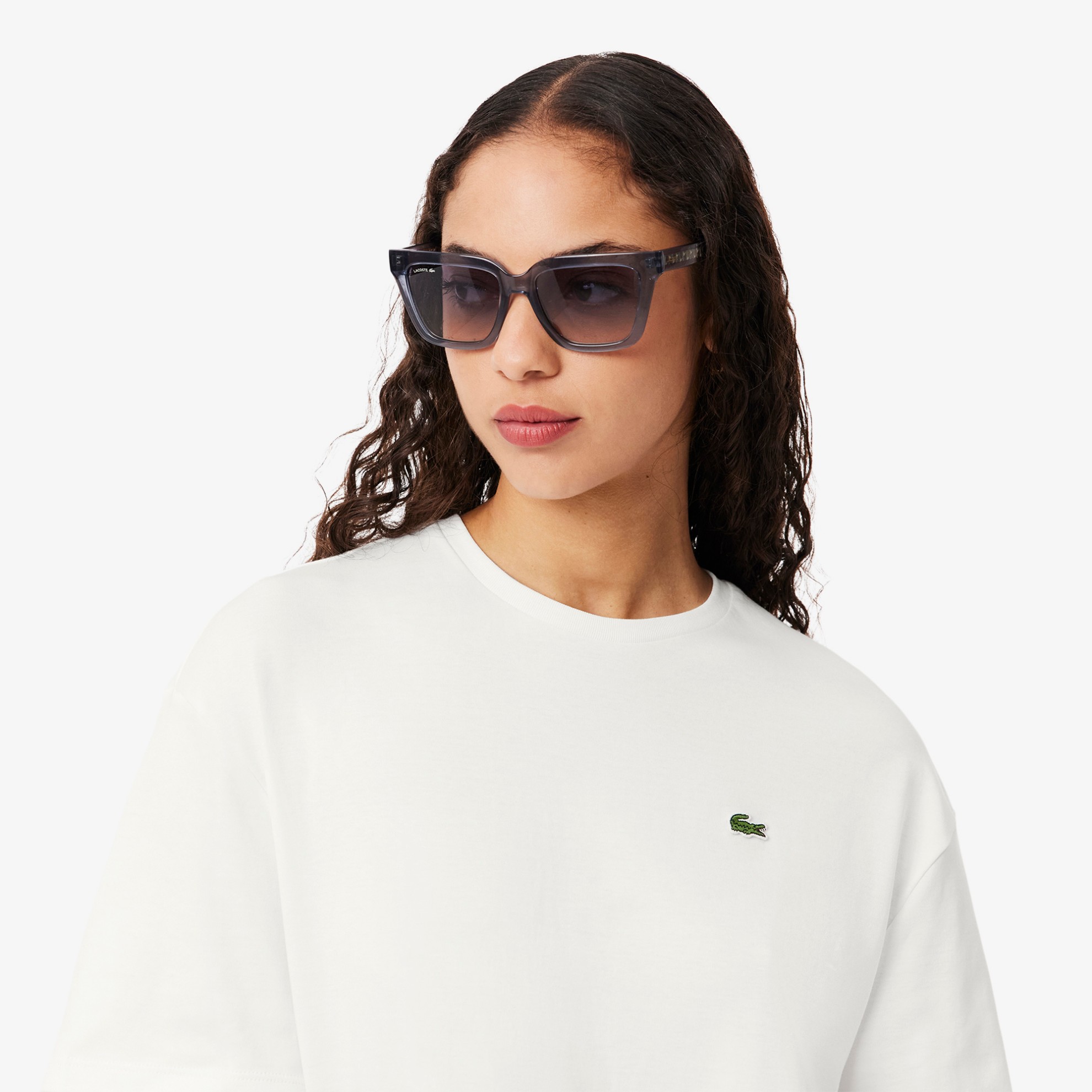 Εικόνα της Oversized Cotton T-Shirt Φόρεμα 