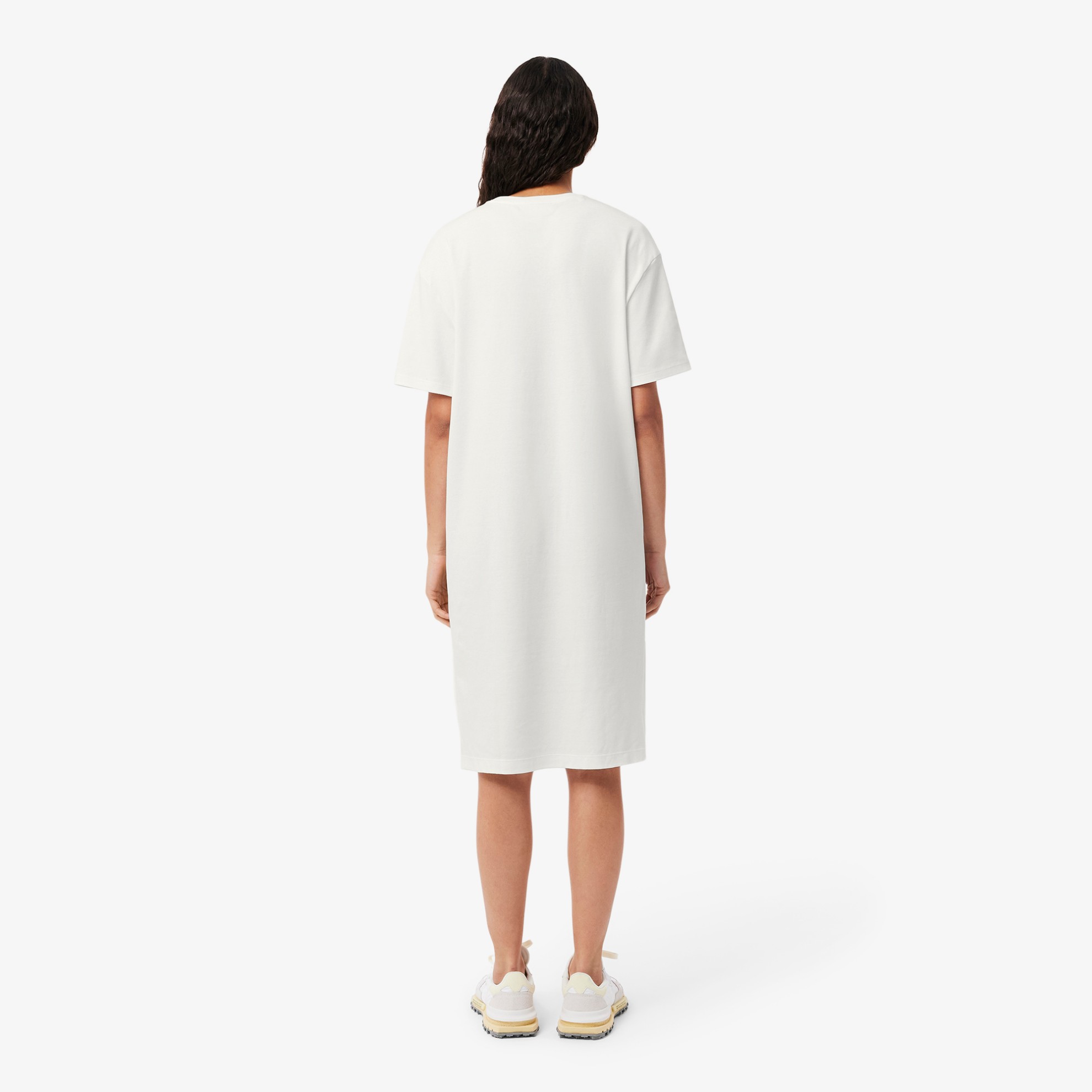 Εικόνα της Oversized Cotton T-Shirt Φόρεμα 