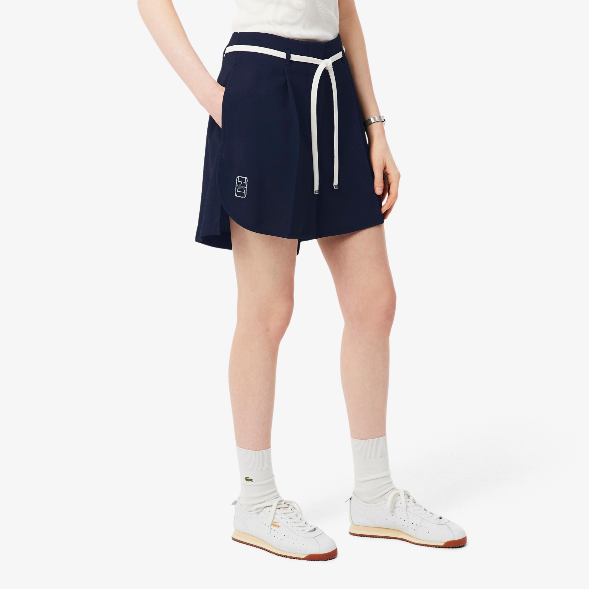 Εικόνα της Γυναικεία Oversized Pleated Βερμούδα 