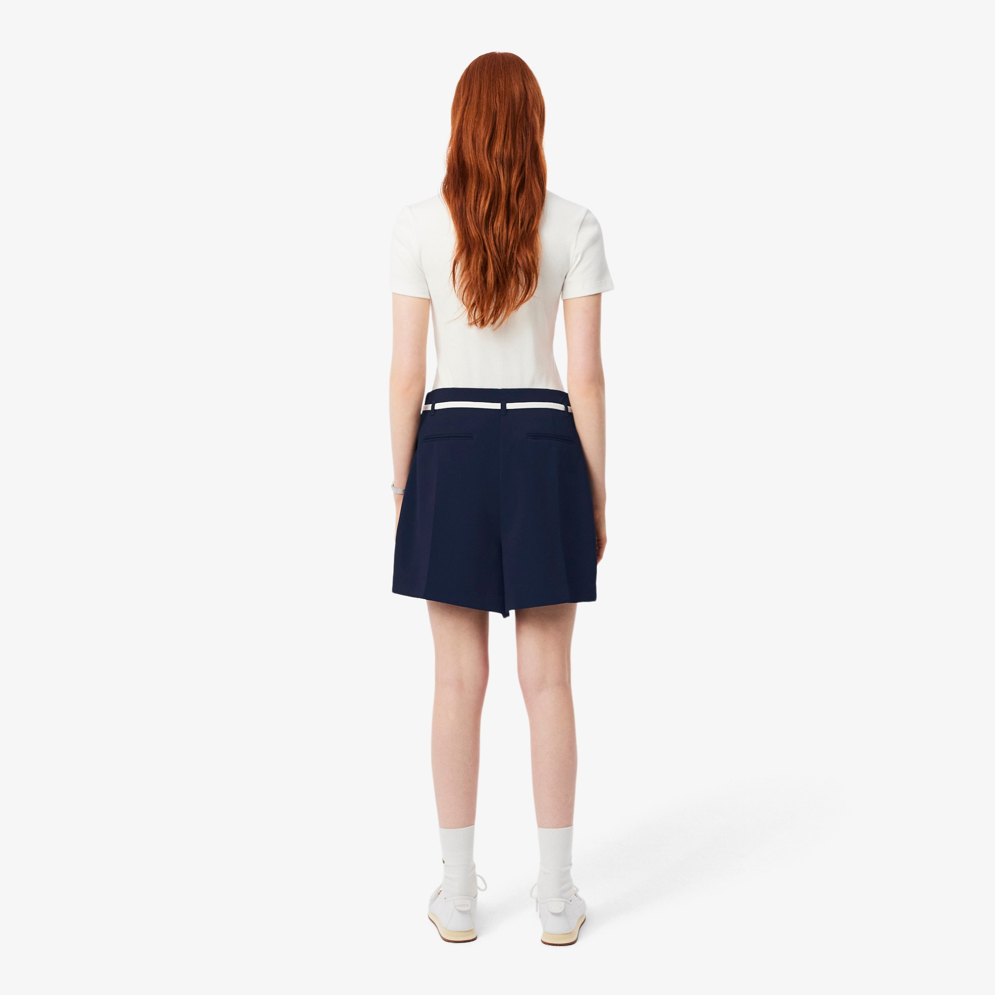 Εικόνα της Γυναικεία Oversized Pleated Βερμούδα 