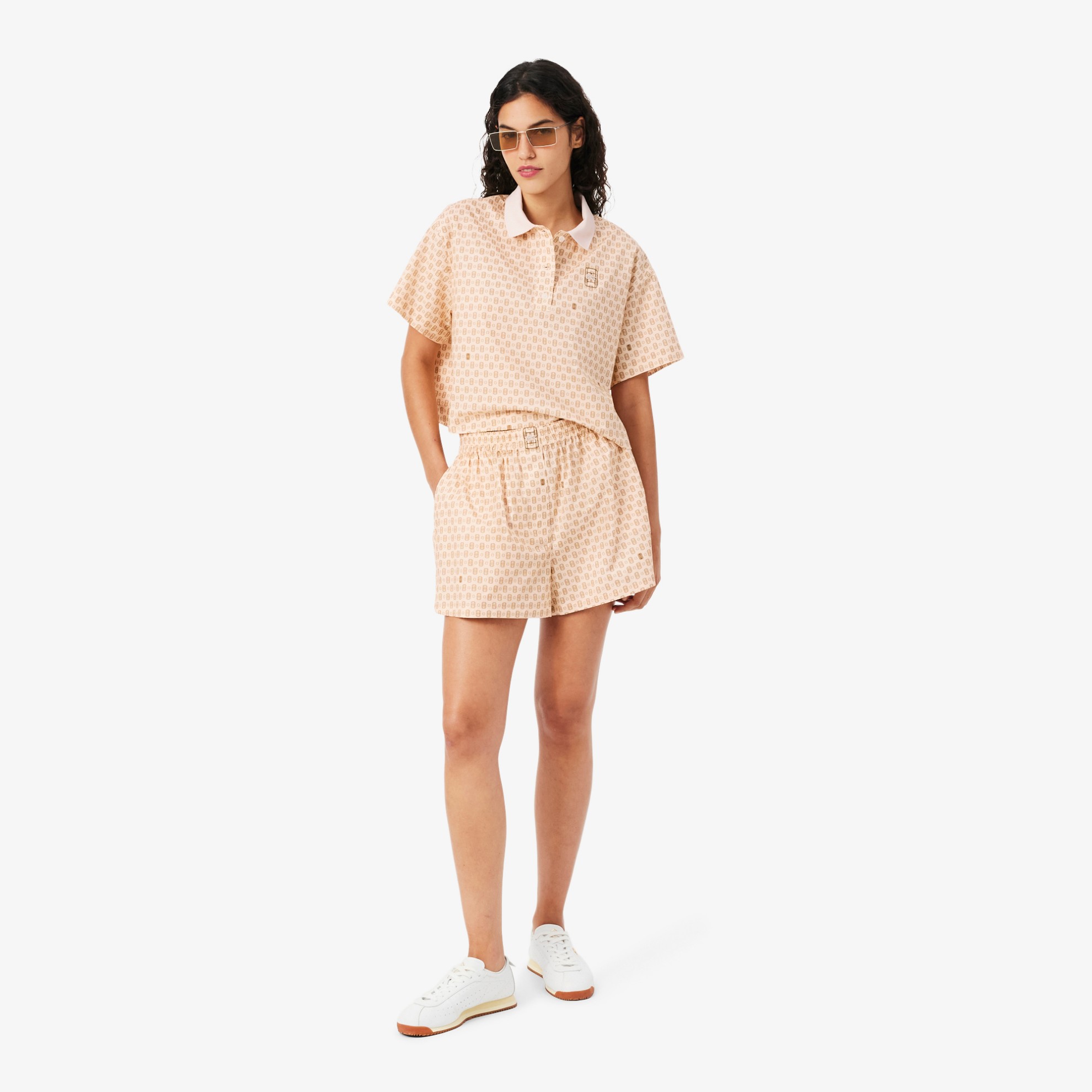 Εικόνα της Γυναικεία Printed Oversized Βερμούδα 