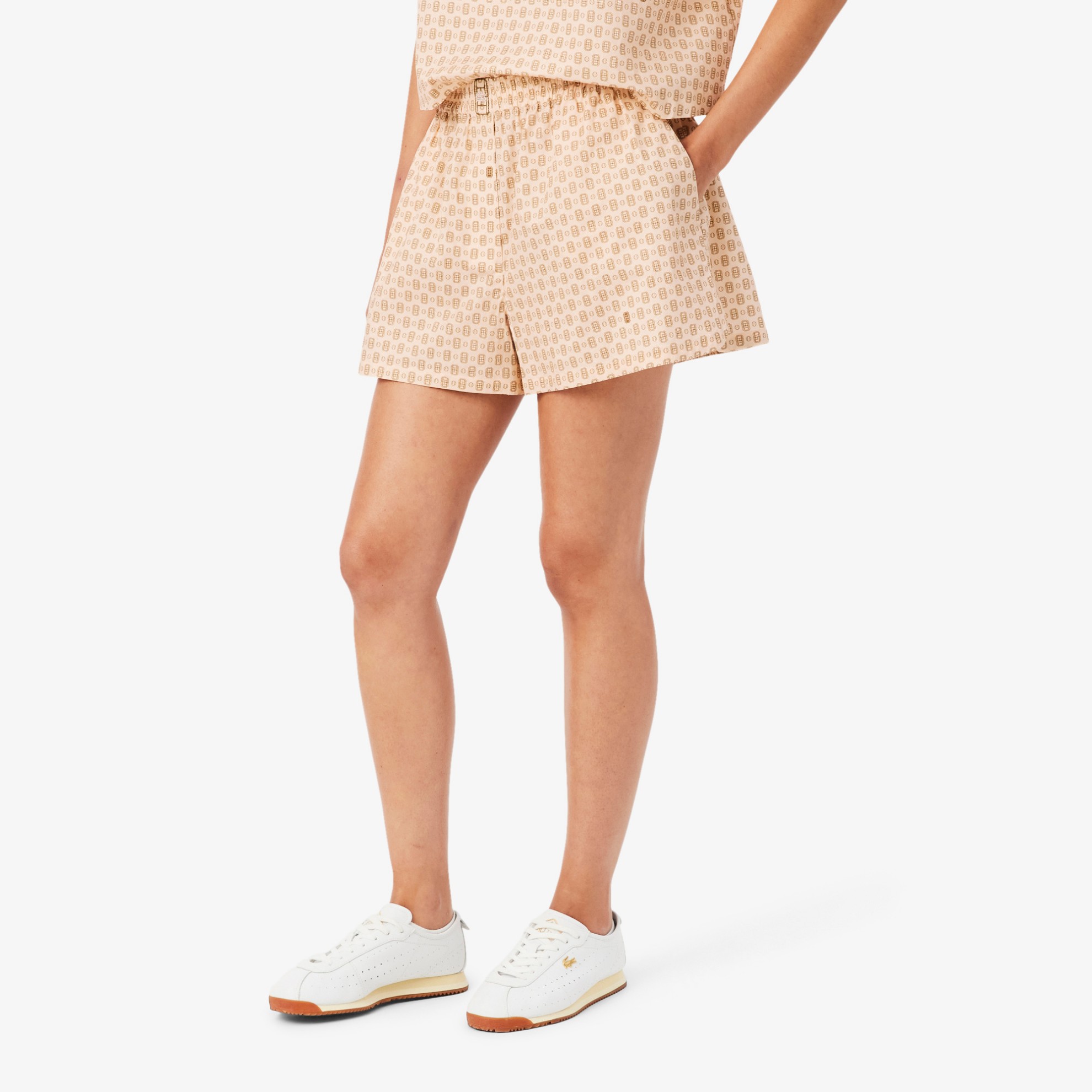 Εικόνα της Γυναικεία Printed Oversized Βερμούδα 