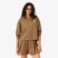 Εικόνα της Γυναικείο Oversized Polo Collar Piqué Φούτερ 