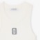 Εικόνα της Γυναικείο Badge Accent Rib Knit Tank Top Slim Fit 
