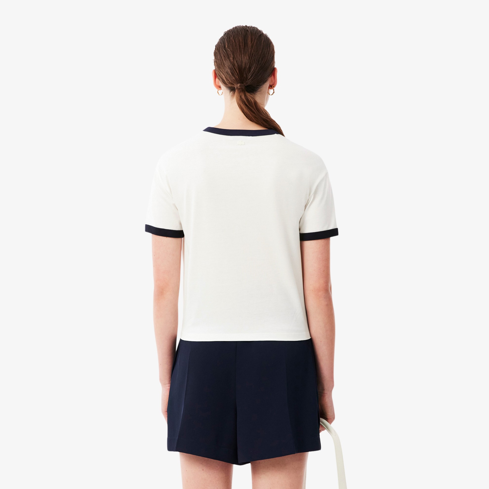 Εικόνα της Γυναικείο Embroidered Badge Jersey T-shirt
